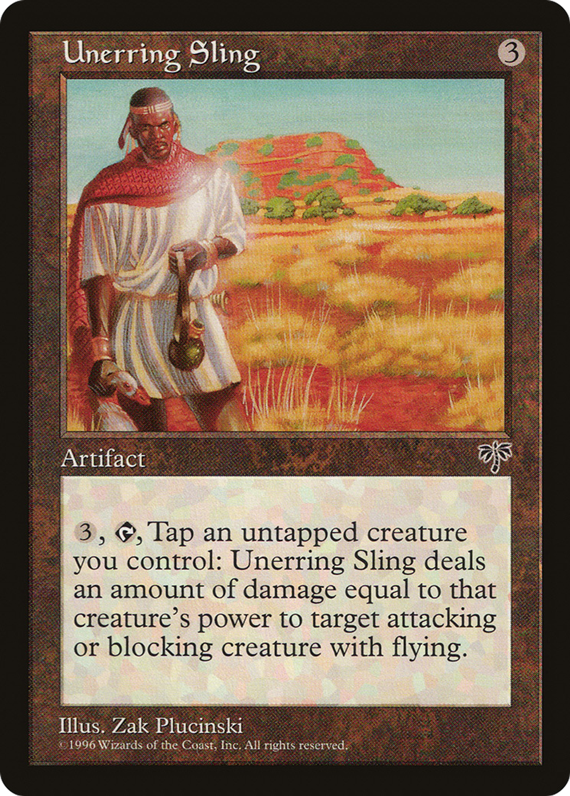 Unerring Sling — Mirage — Magic: The Gathering