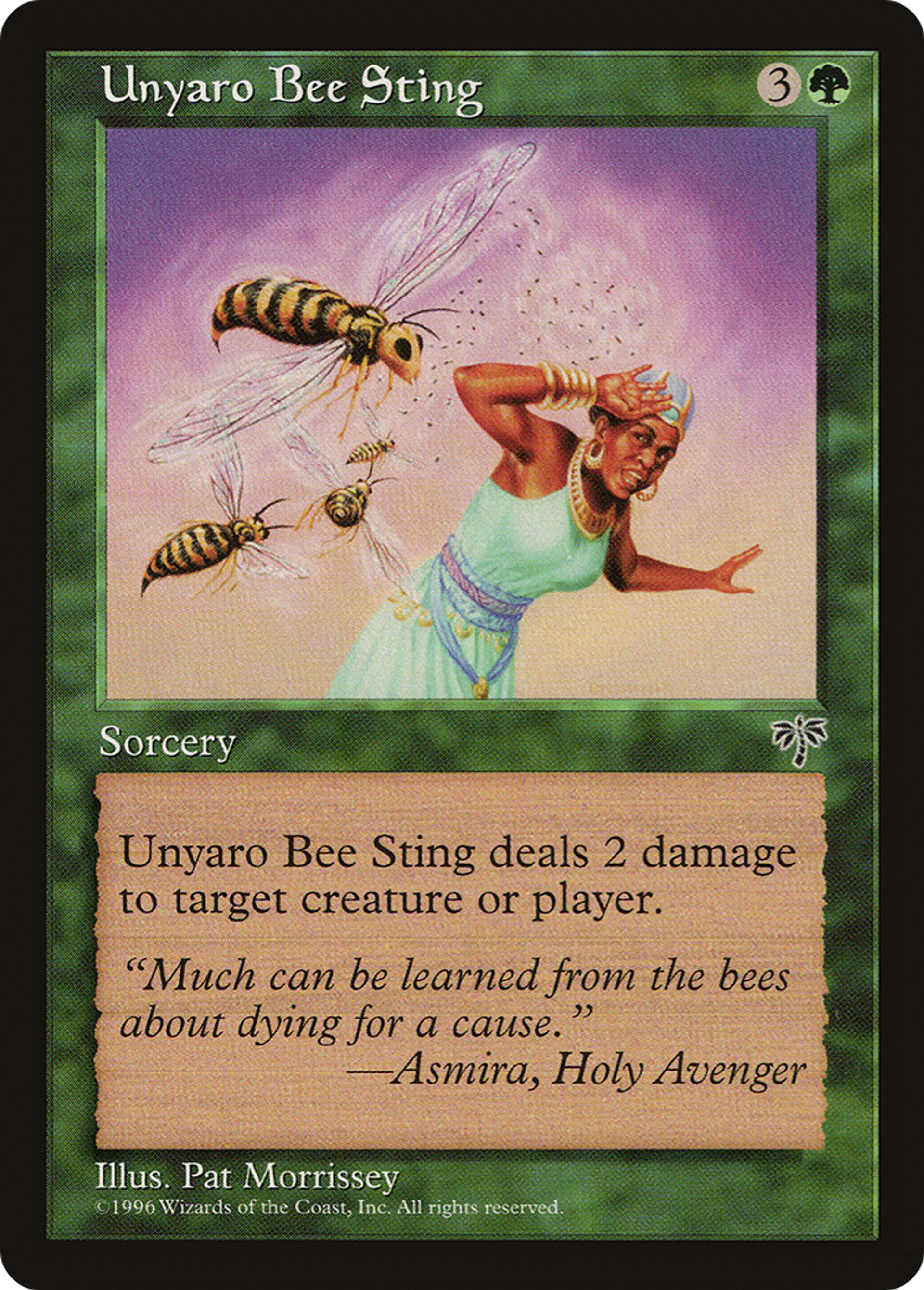 Unyaro Bee Sting — Mirage — Magic: The Gathering