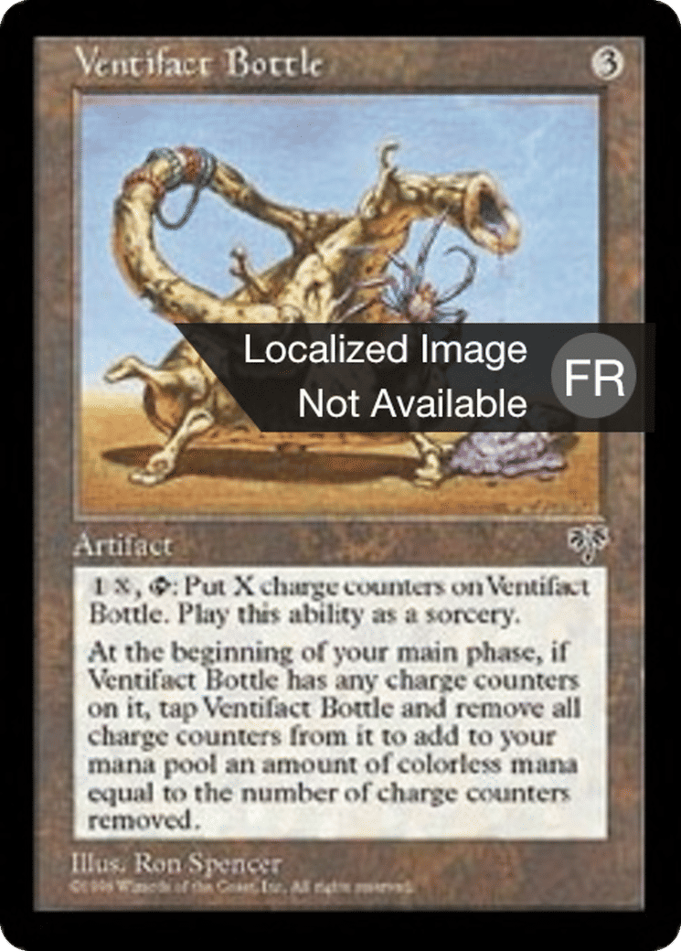 Bouteille éolisée — Mirage — Magic: The Gathering