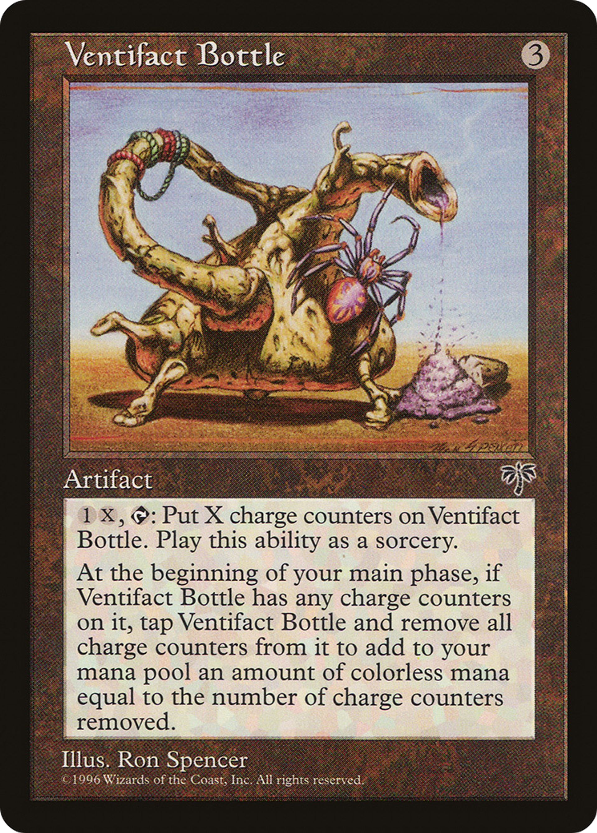 Ventifact Bottle — Mirage — Magic: The Gathering