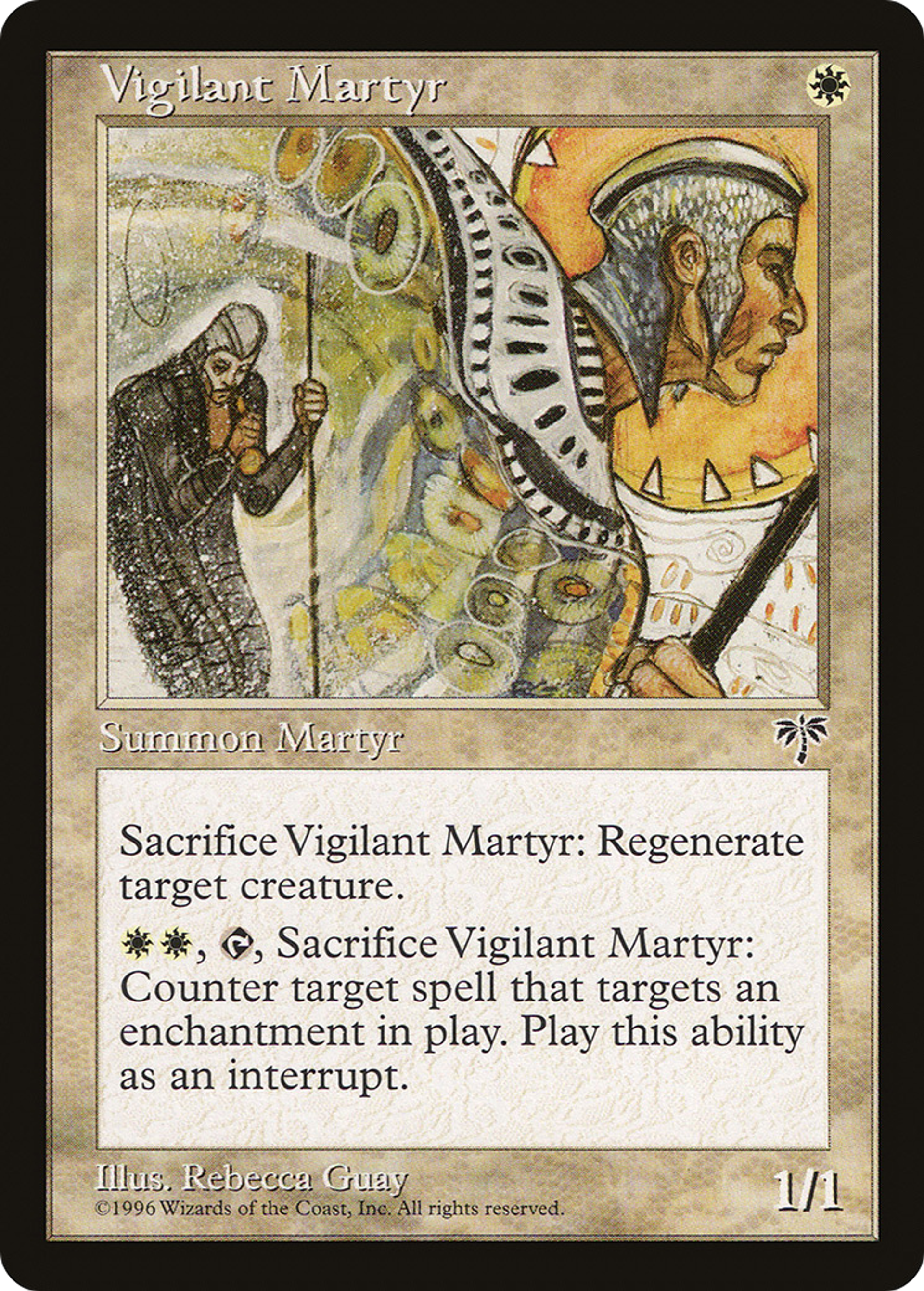Vigilant Martyr — Mirage — Magic: The Gathering