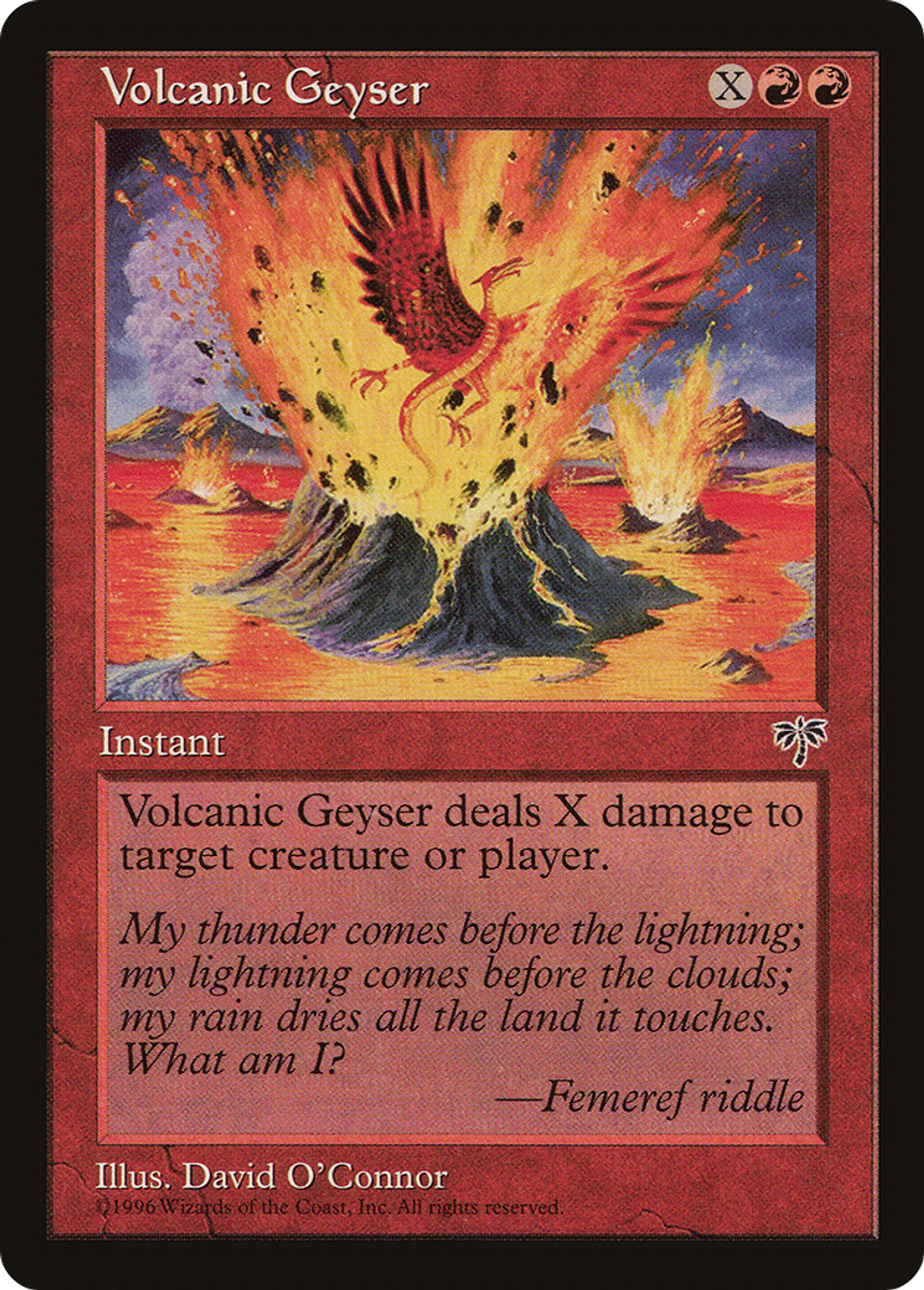 Volcanic Geyser — Mirage — Magic: The Gathering