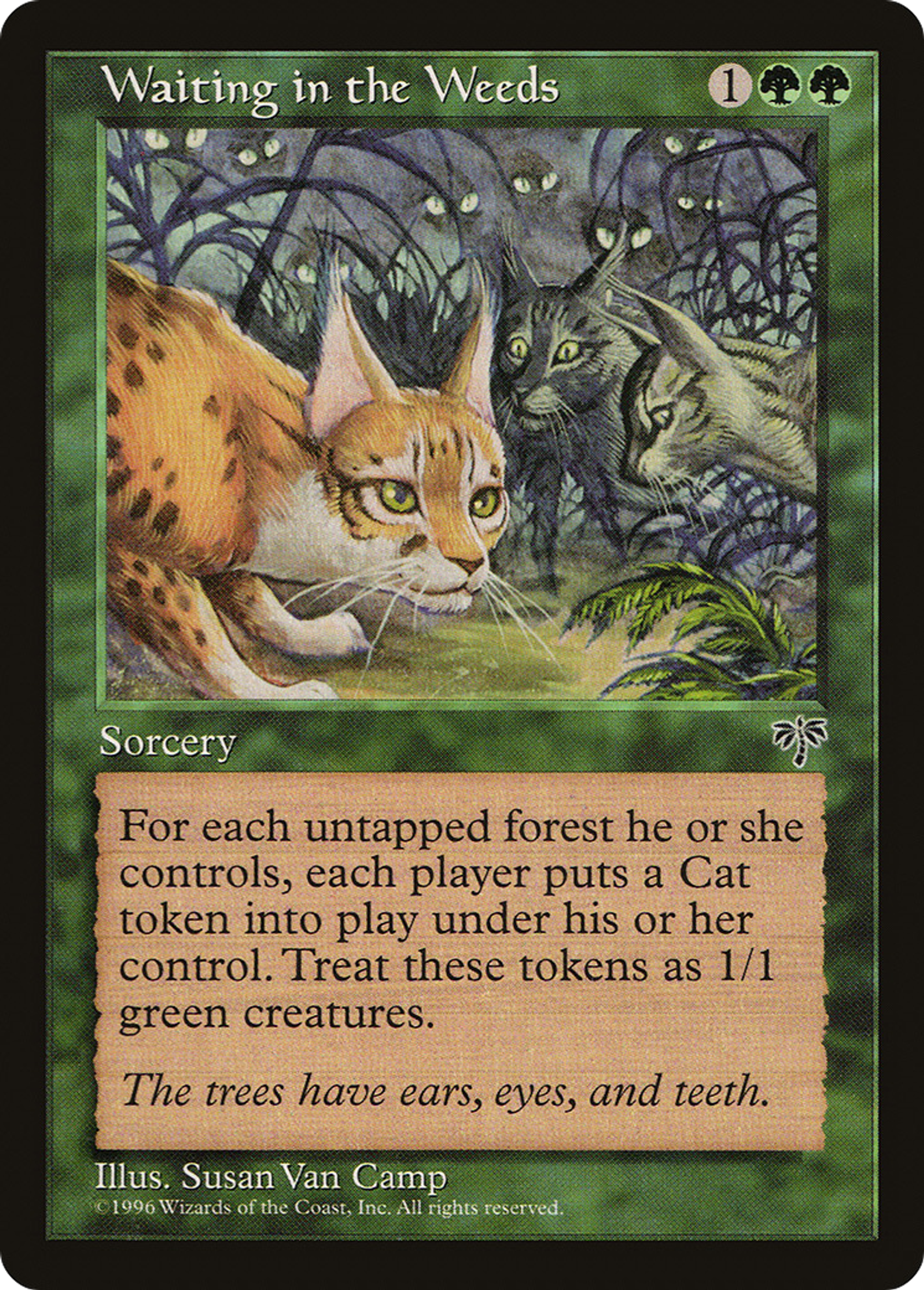 Waiting in the Weeds — Mirage — Magic: The Gathering