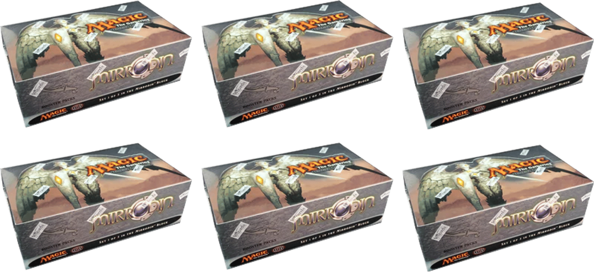 Product image for Carton de boîtes de boosters Mirrodin