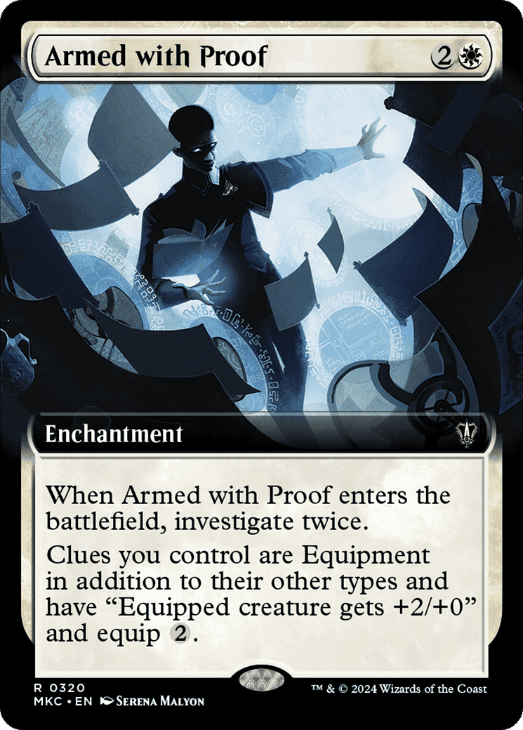 Armed with Proof — Murders at Karlov Manor Commander — Magic: The Gathering