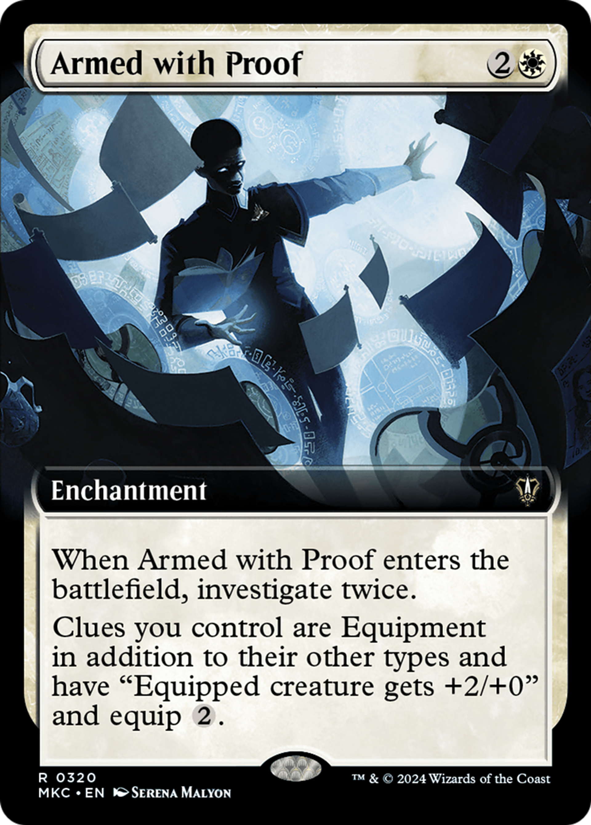 Armed with Proof — Murders at Karlov Manor Commander — Magic: The Gathering