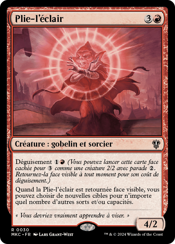 Plie-l'éclair — Murders at Karlov Manor Commander — Magic: The Gathering