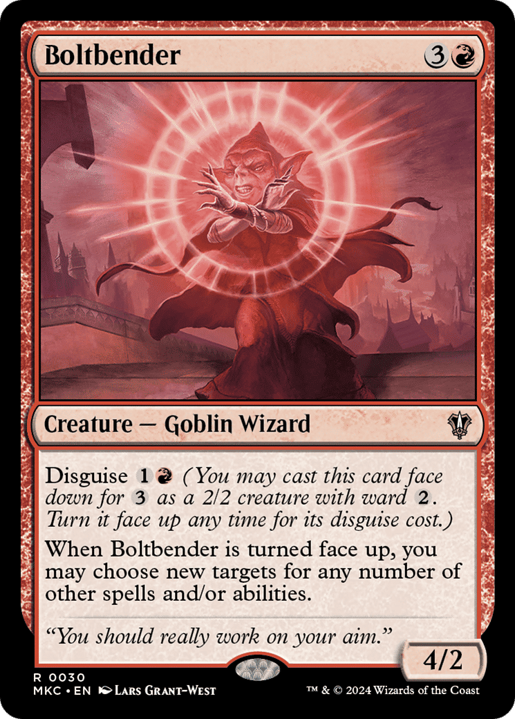 Boltbender — Murders at Karlov Manor Commander — Magic: The Gathering