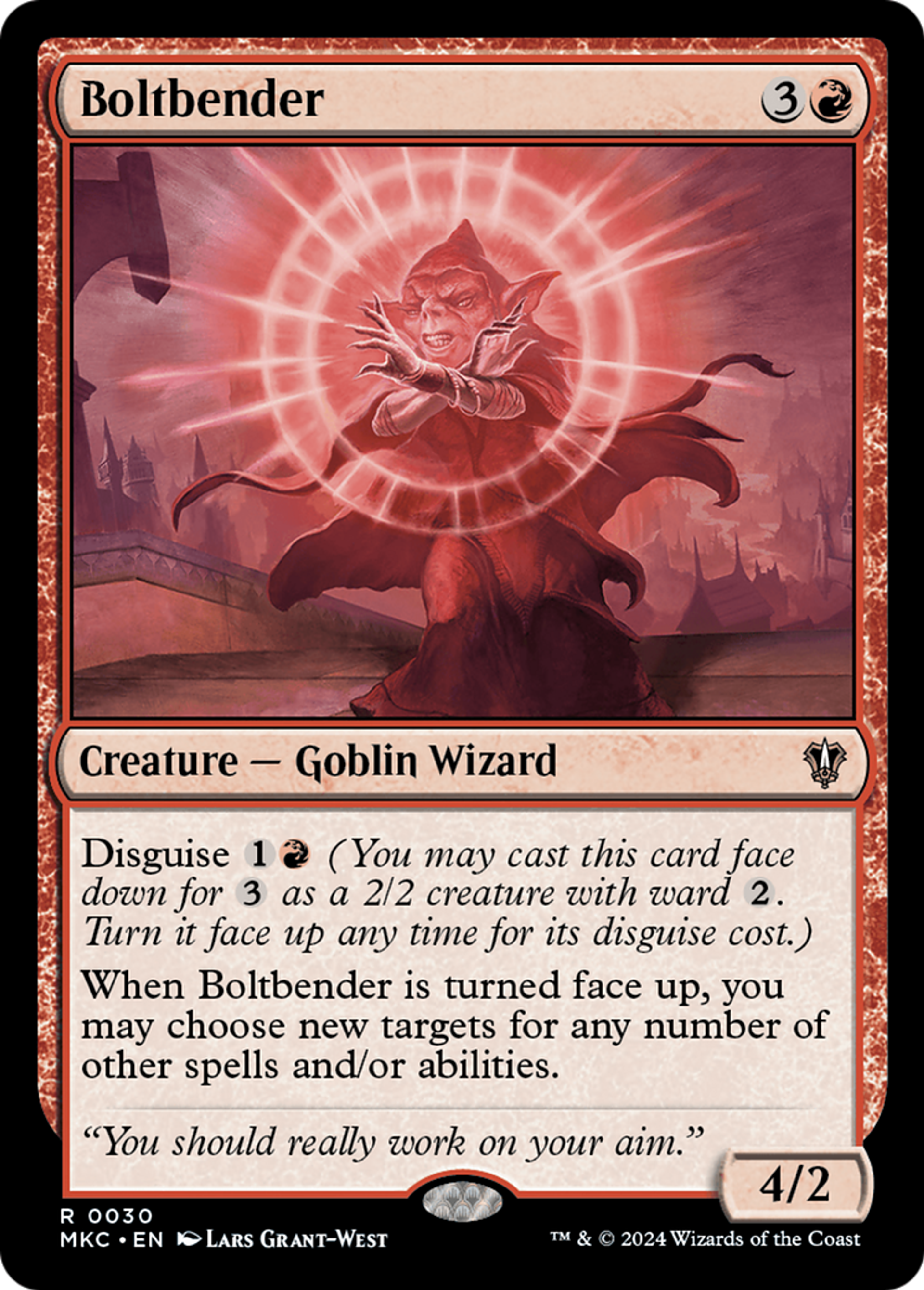 Boltbender — Murders at Karlov Manor Commander — Magic: The Gathering