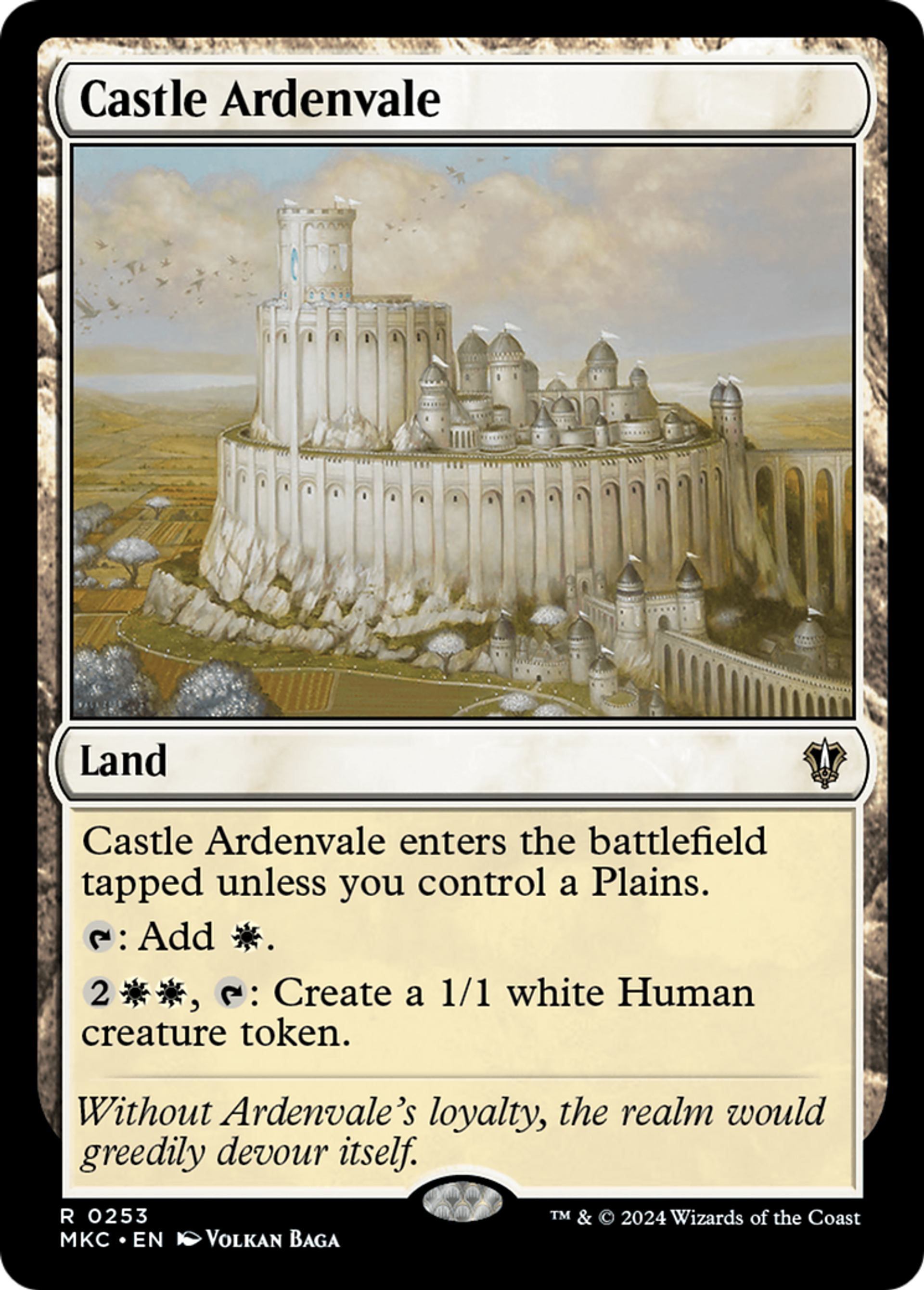 Castle Ardenvale — Murders at Karlov Manor Commander — Magic: The Gathering