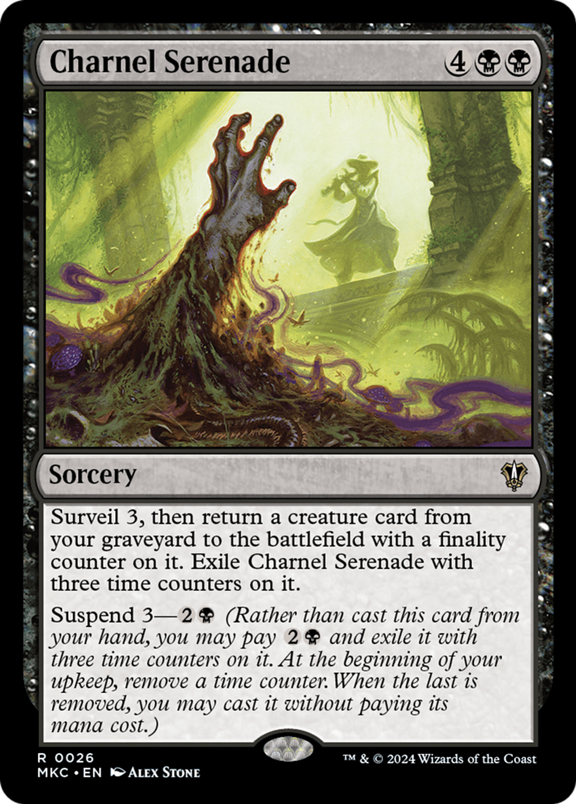 Charnel Serenade — Murders at Karlov Manor Commander — Magic: The Gathering