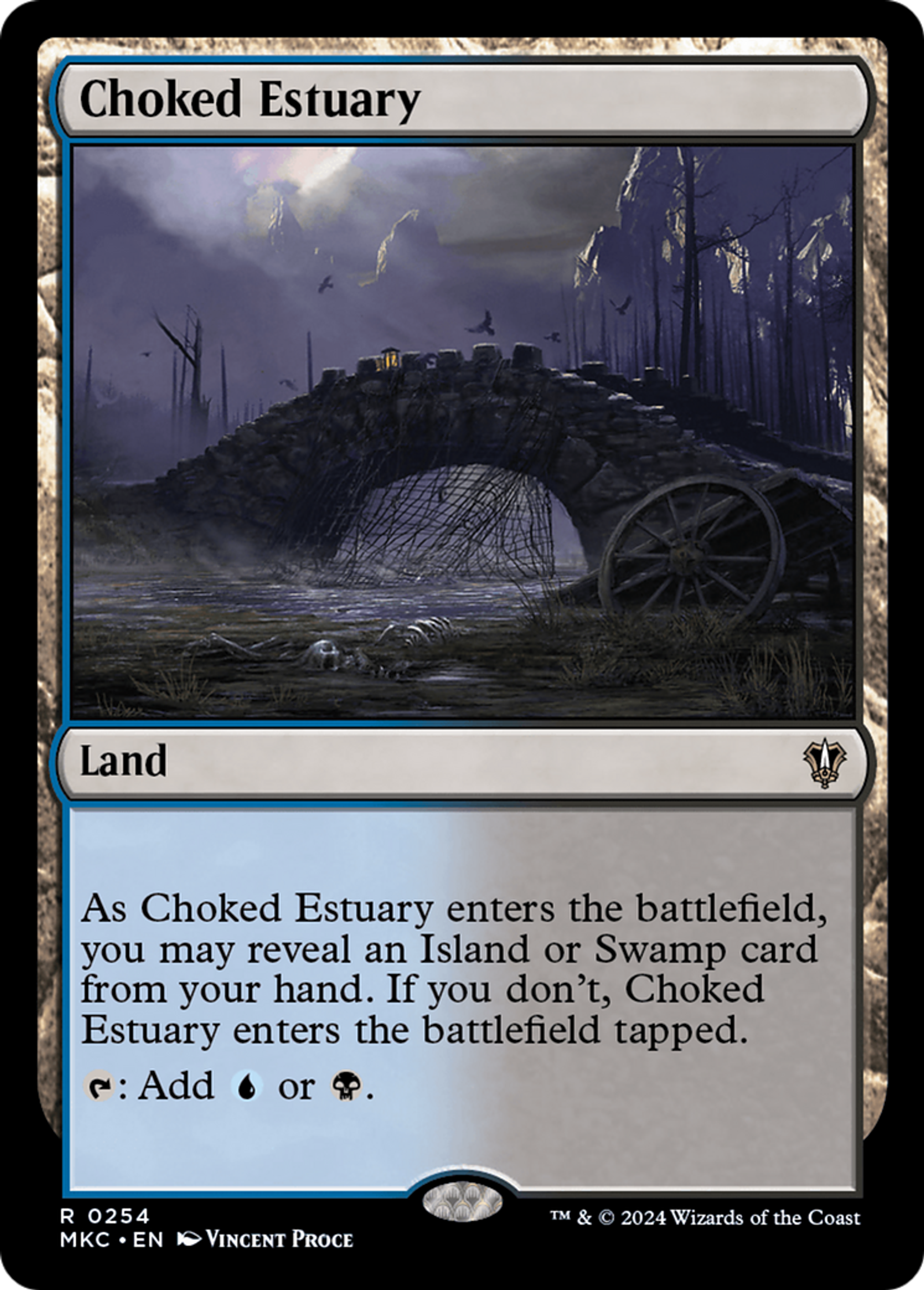 Estuaire asphyxié — Murders at Karlov Manor Commander — Magic: The Gathering