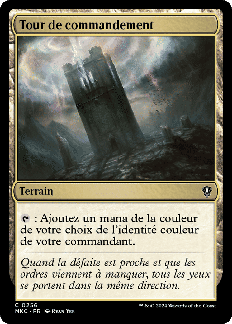Tour de commandement — Murders at Karlov Manor Commander — Magic: The Gathering