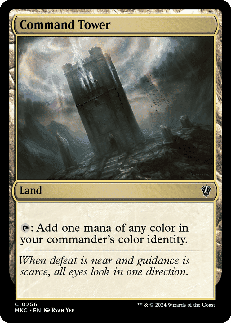 Command Tower — Murders at Karlov Manor Commander — Magic: The Gathering