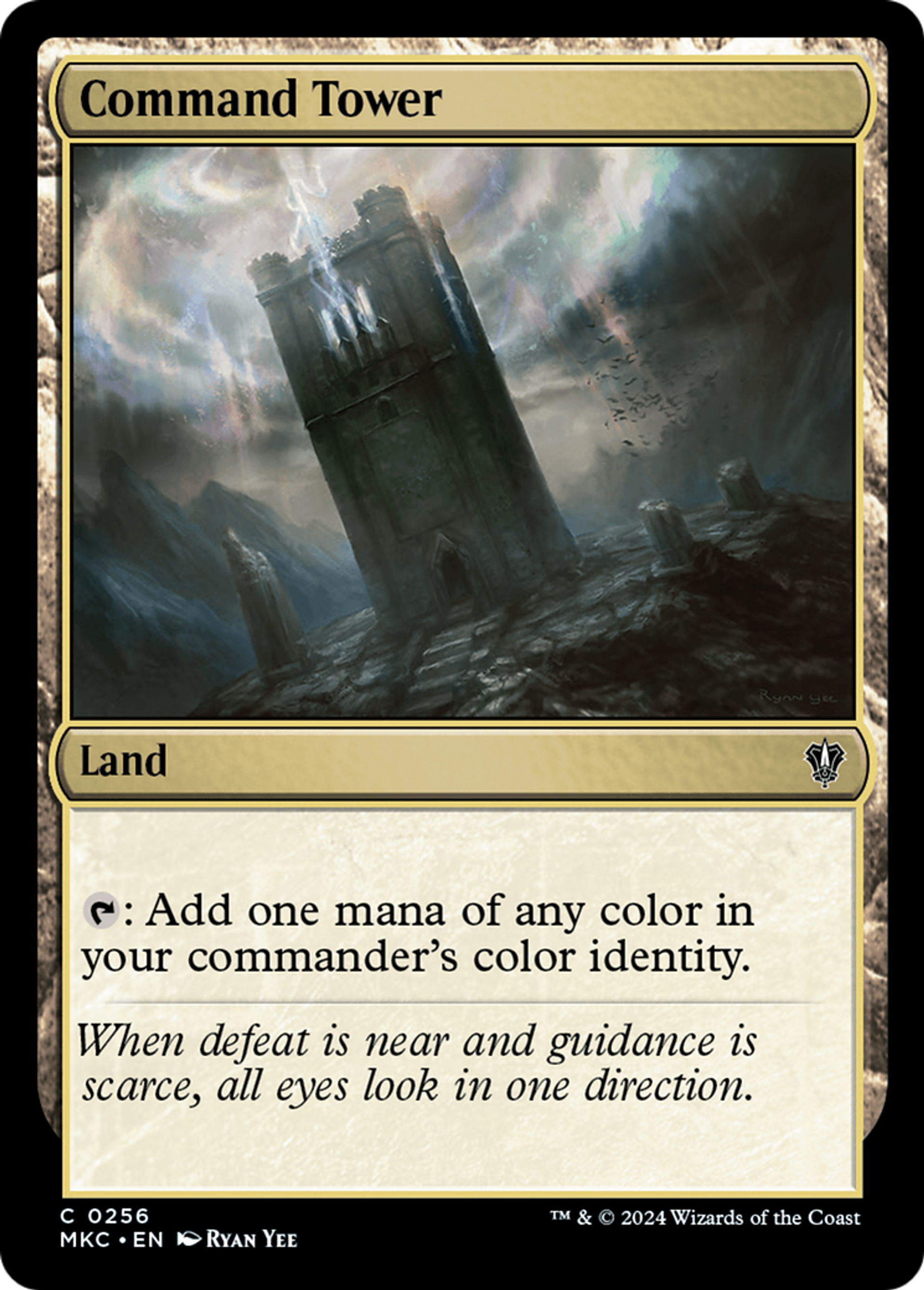 Command Tower — Murders at Karlov Manor Commander — Magic: The Gathering
