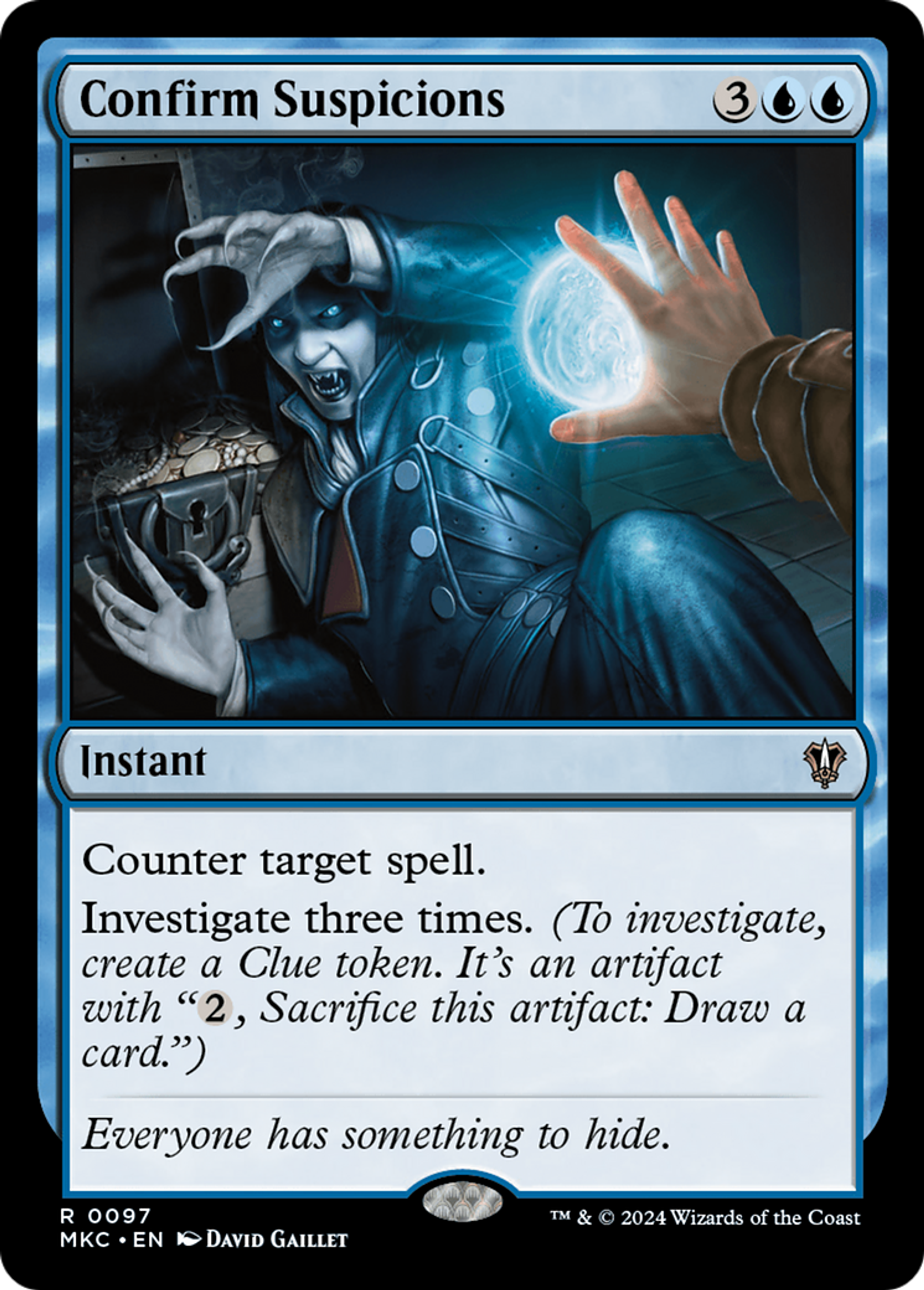 Confirm Suspicions — Murders at Karlov Manor Commander — Magic: The Gathering