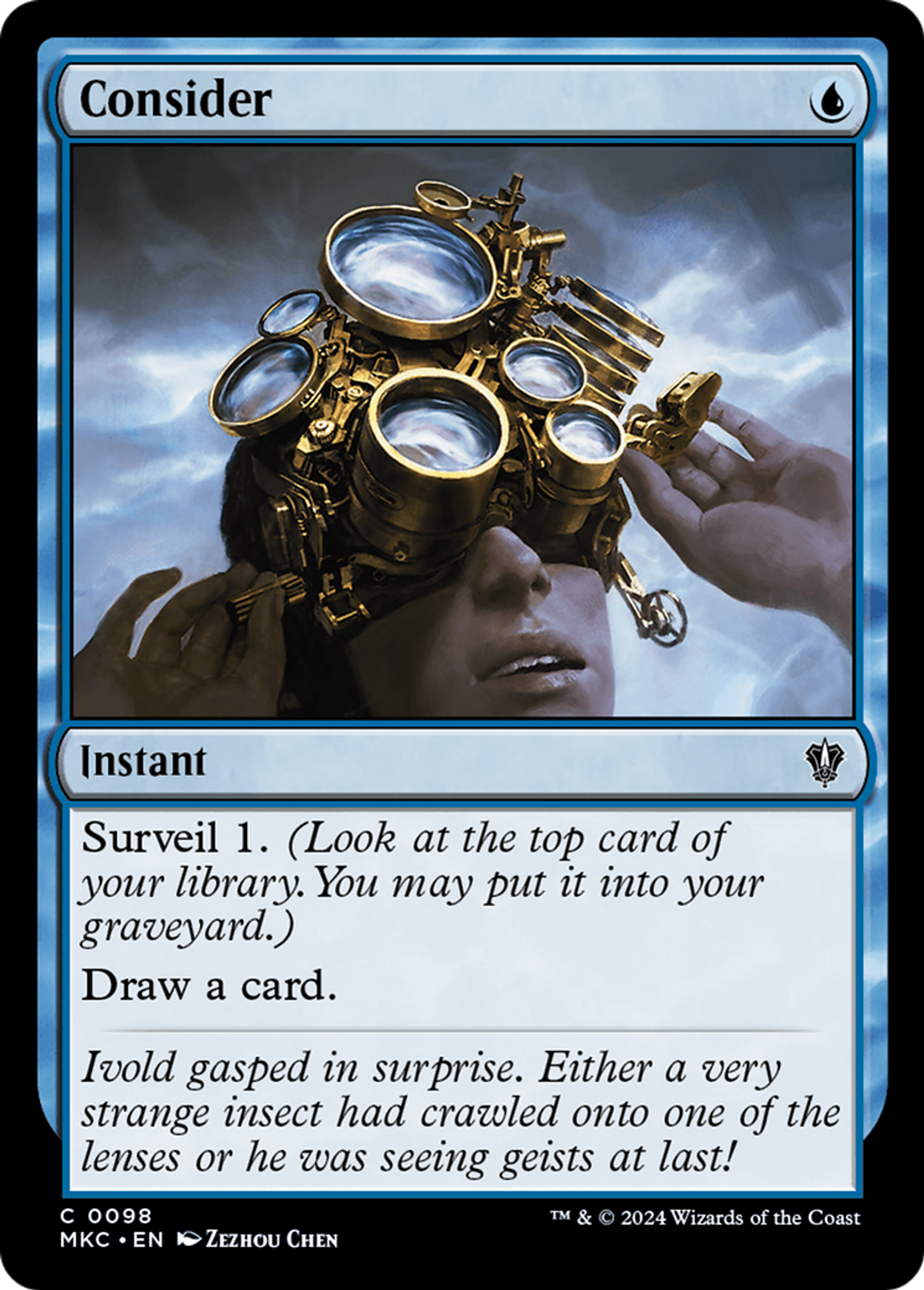 Consider — Murders at Karlov Manor Commander — Magic: The Gathering