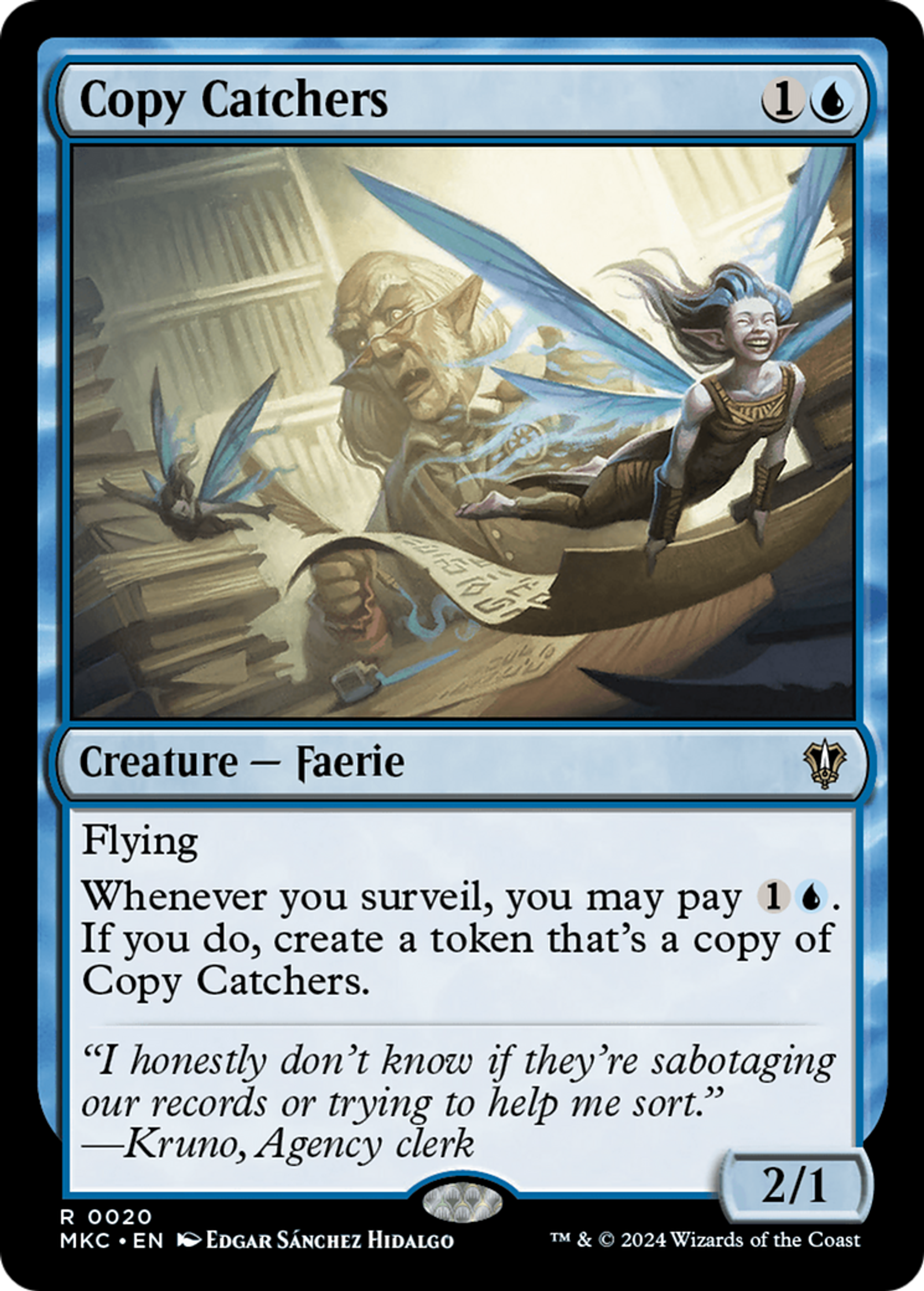 Copy Catchers — Murders at Karlov Manor Commander — Magic: The Gathering