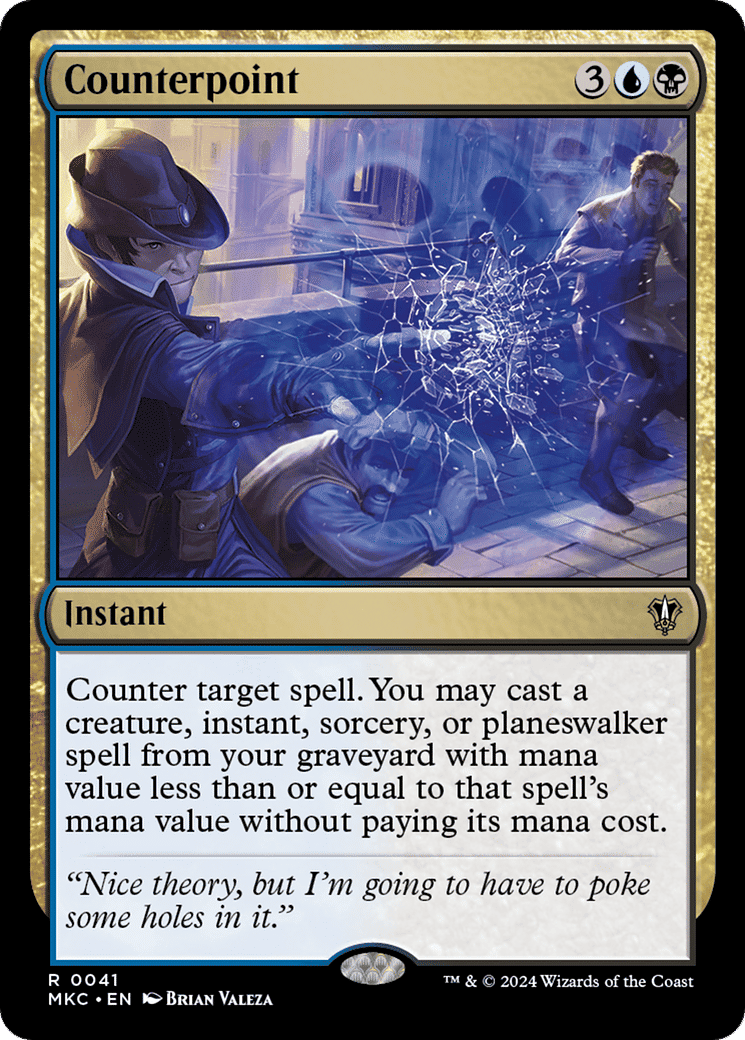 Counterpoint — Murders at Karlov Manor Commander — Magic: The Gathering