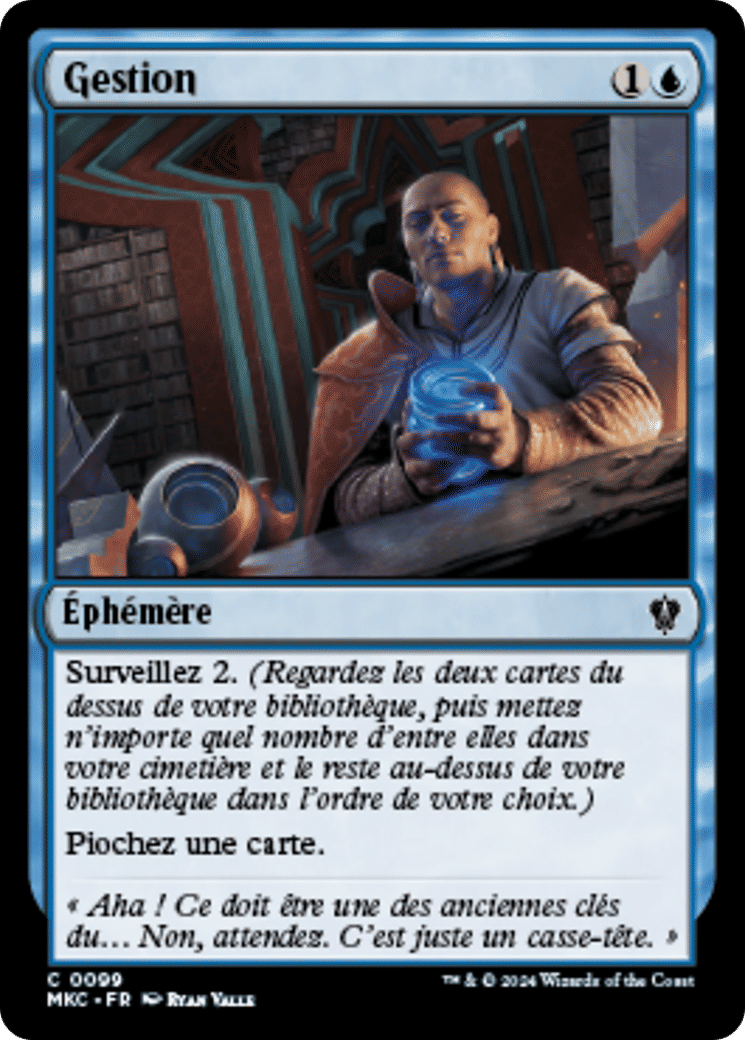 Gestion — Murders at Karlov Manor Commander — Magic: The Gathering