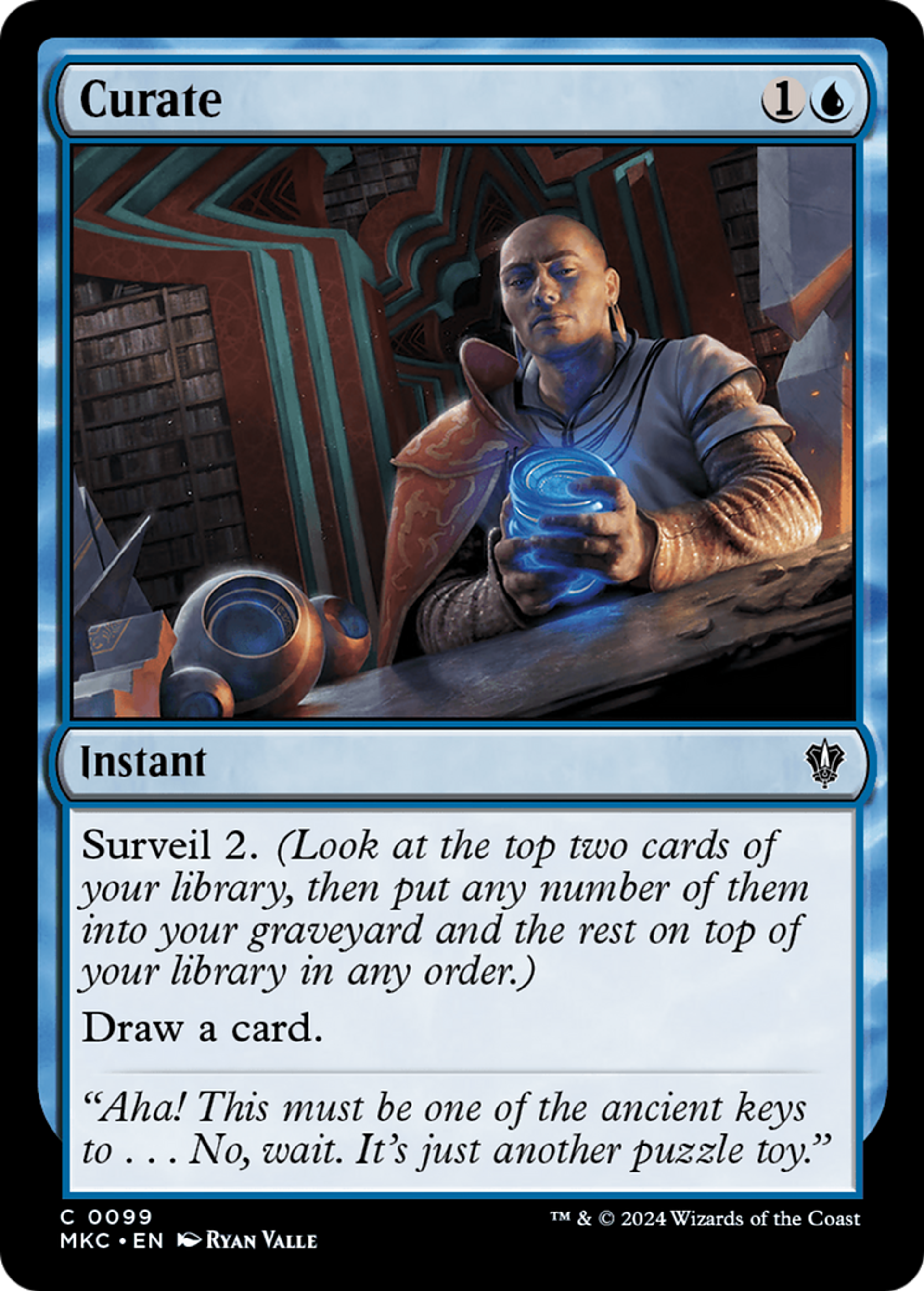 Curate — Murders at Karlov Manor Commander — Magic: The Gathering