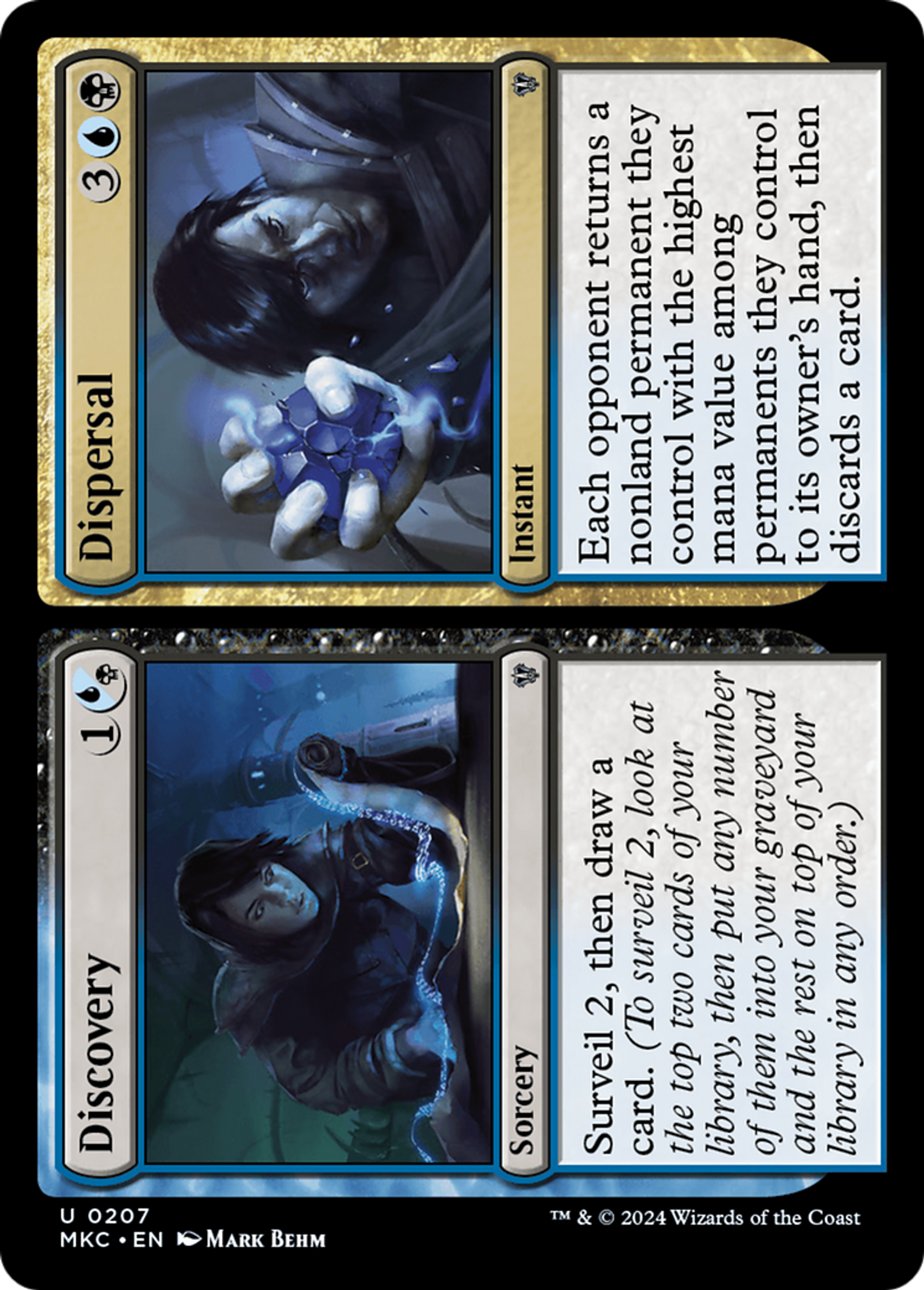 Discovery // Dispersal — Murders at Karlov Manor Commander — Magic: The Gathering