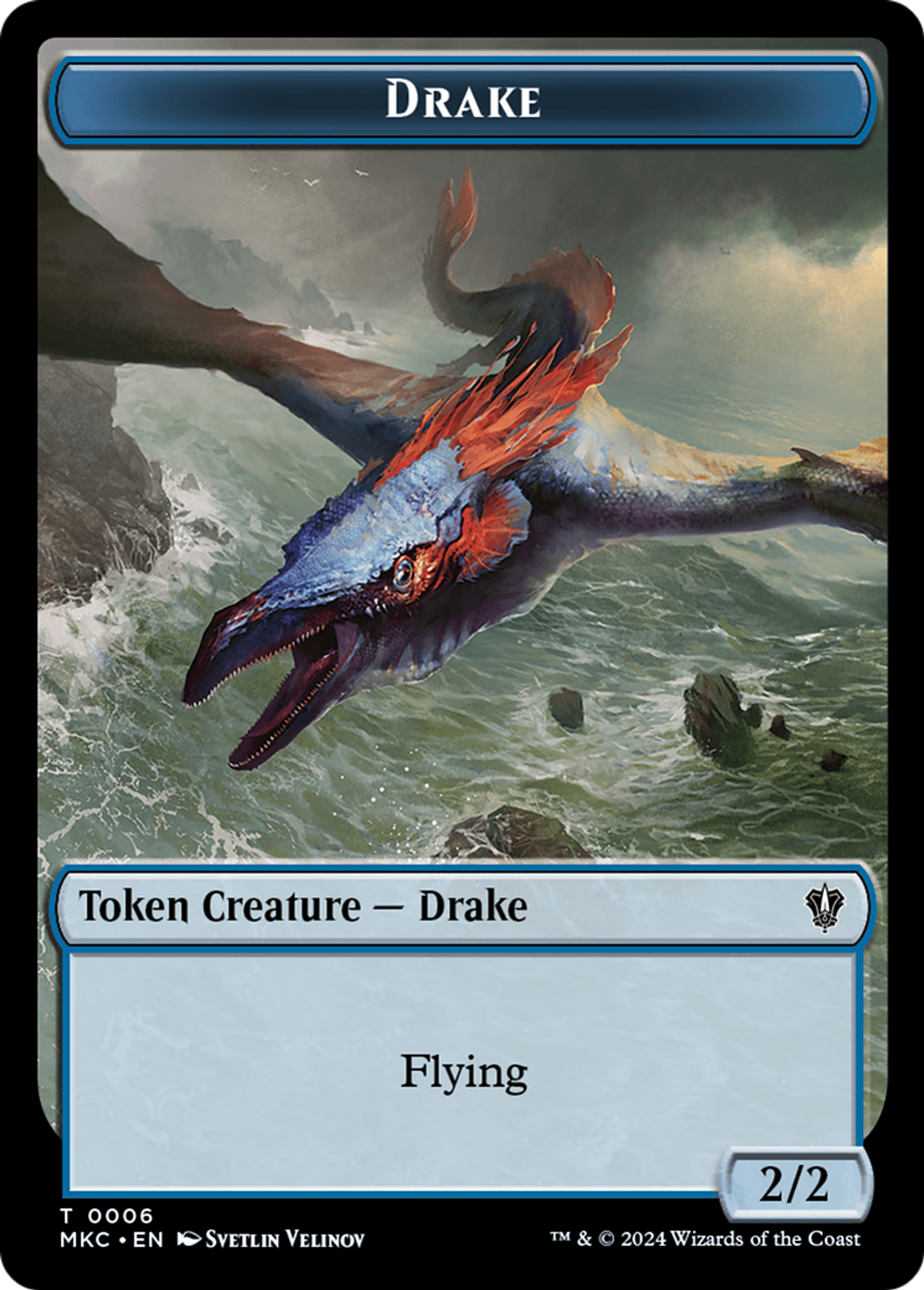 Drake — Murders at Karlov Manor Commander — Magic: The Gathering