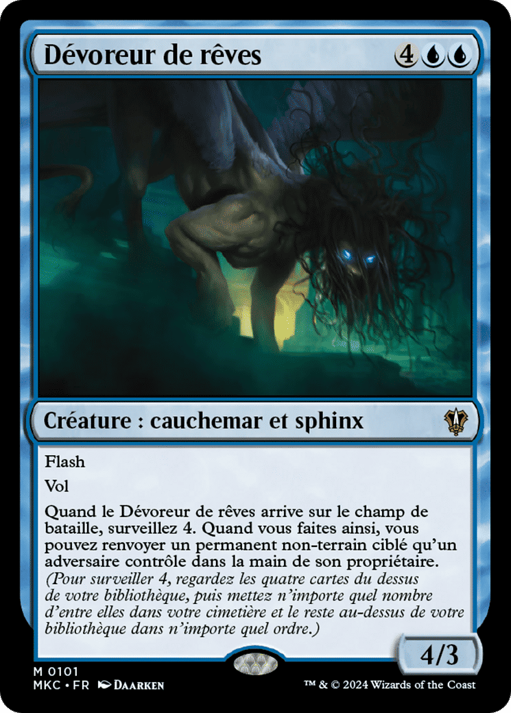 Dévoreur de rêves — Murders at Karlov Manor Commander — Magic: The Gathering