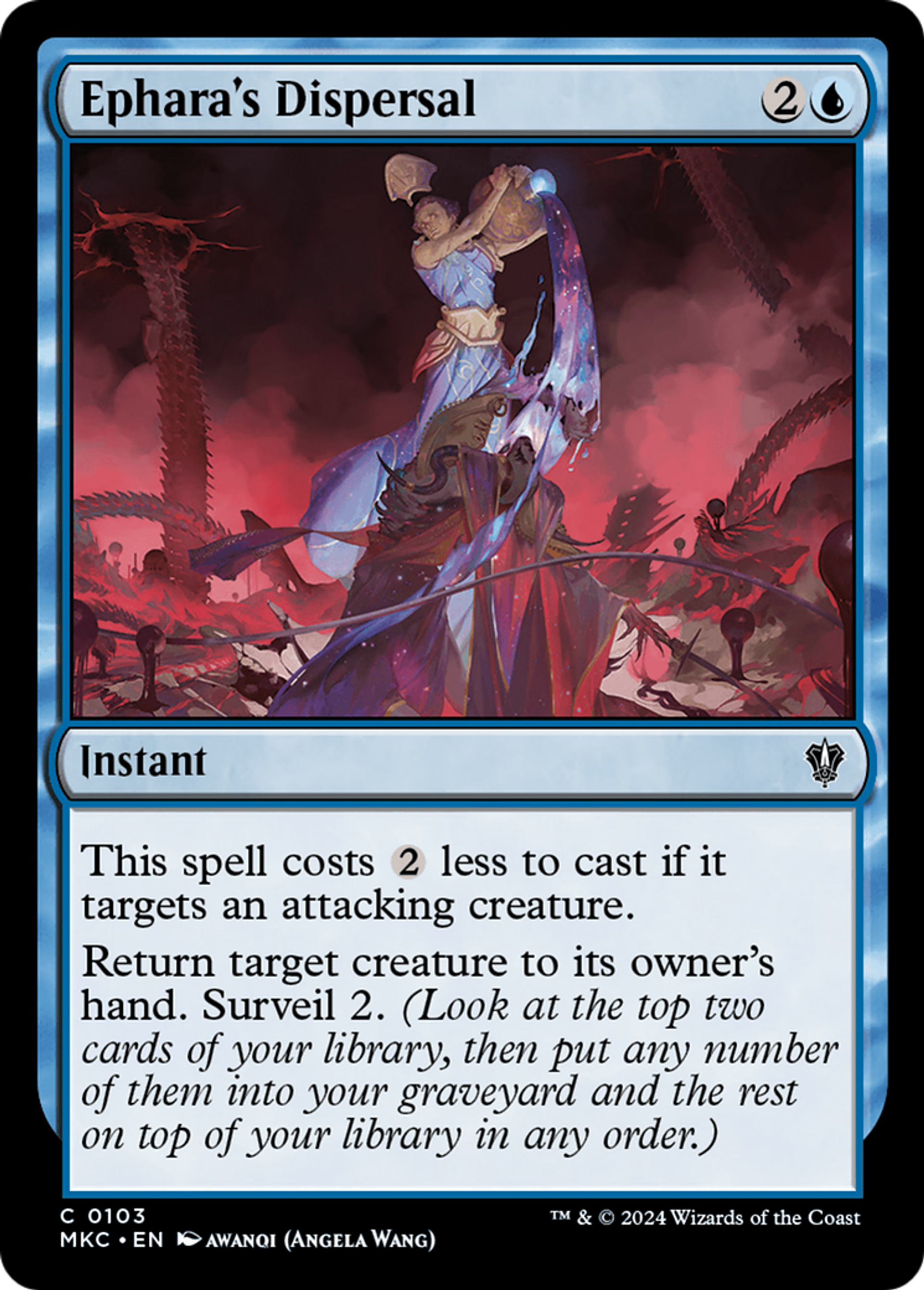 Ephara's Dispersal — Murders at Karlov Manor Commander — Magic: The Gathering