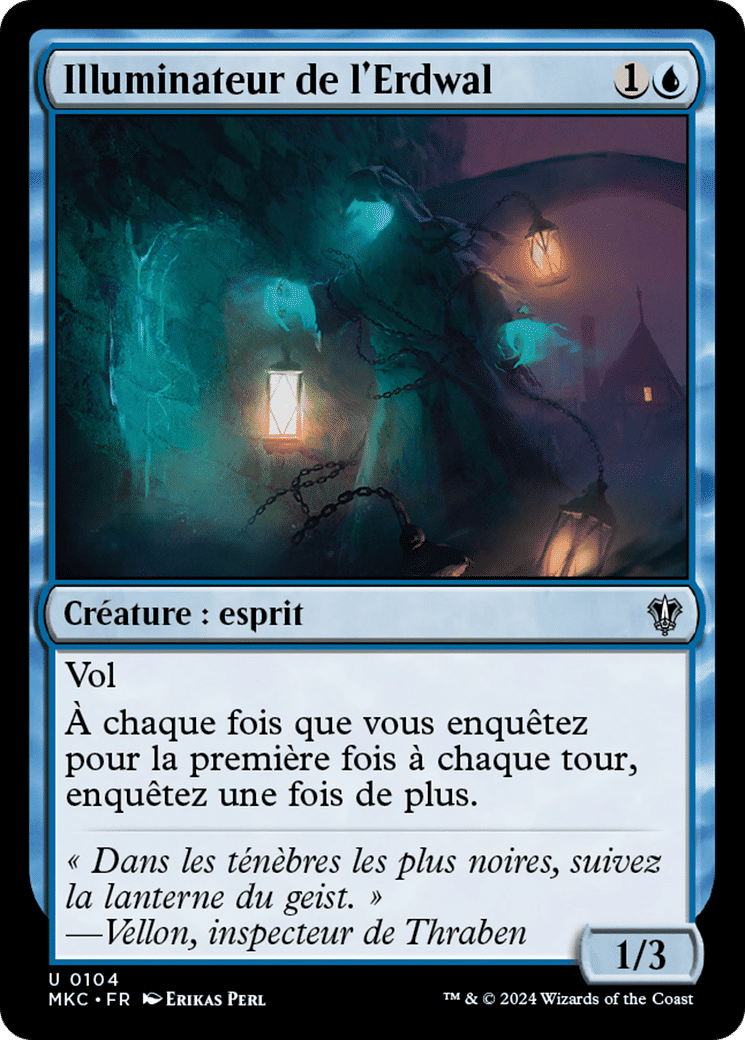Illuminateur de l'Erdwal — Murders at Karlov Manor Commander — Magic: The Gathering