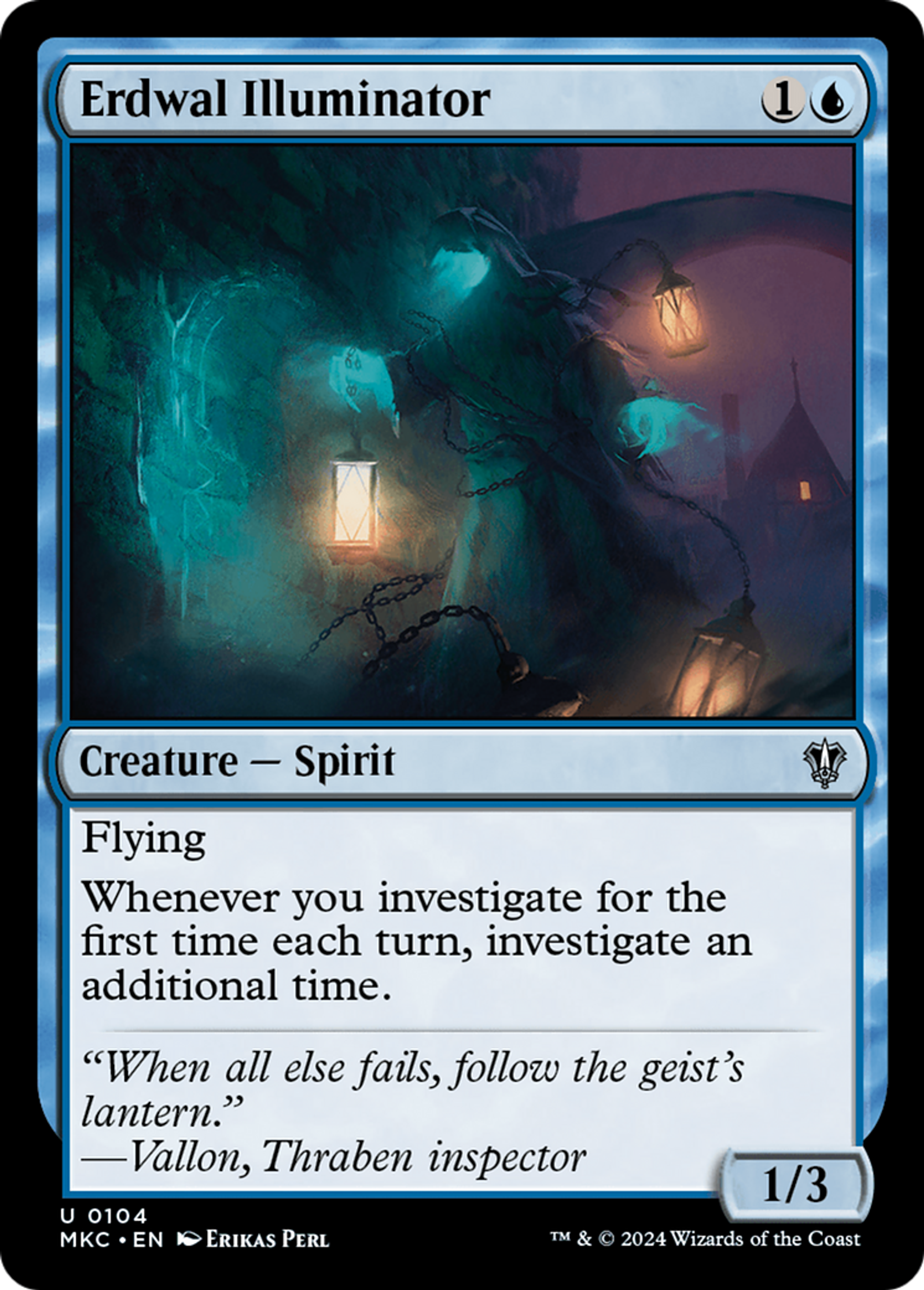 Erdwal Illuminator — Murders at Karlov Manor Commander — Magic: The Gathering
