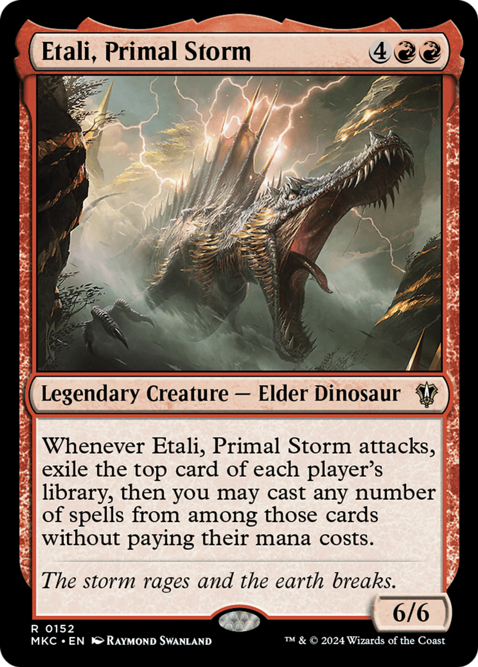 Etali, Primal Storm — Murders at Karlov Manor Commander — Magic: The Gathering
