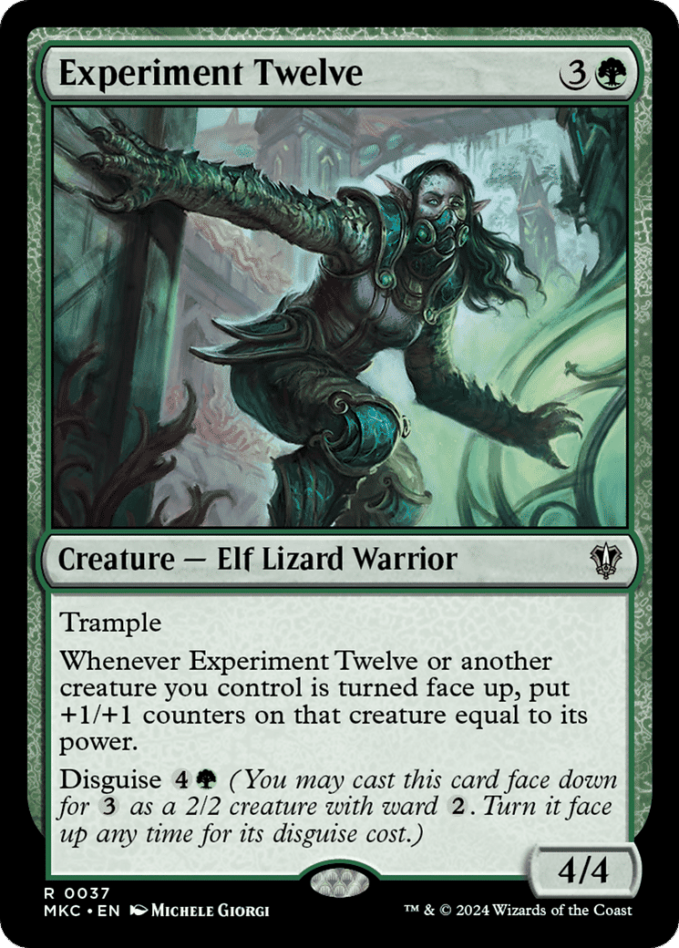 Experiment Twelve — Murders at Karlov Manor Commander — Magic: The Gathering