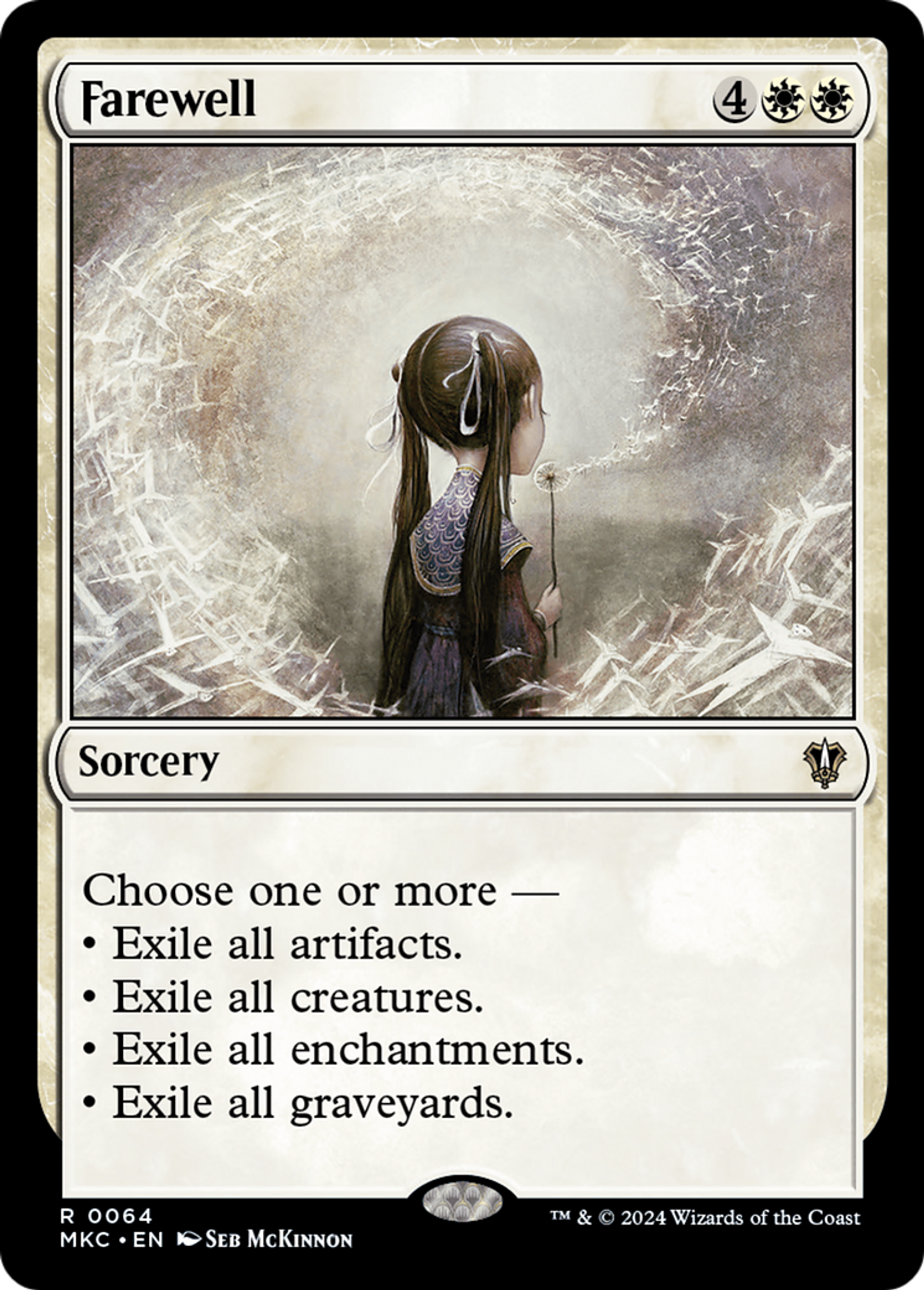 Farewell — Murders at Karlov Manor Commander — Magic: The Gathering