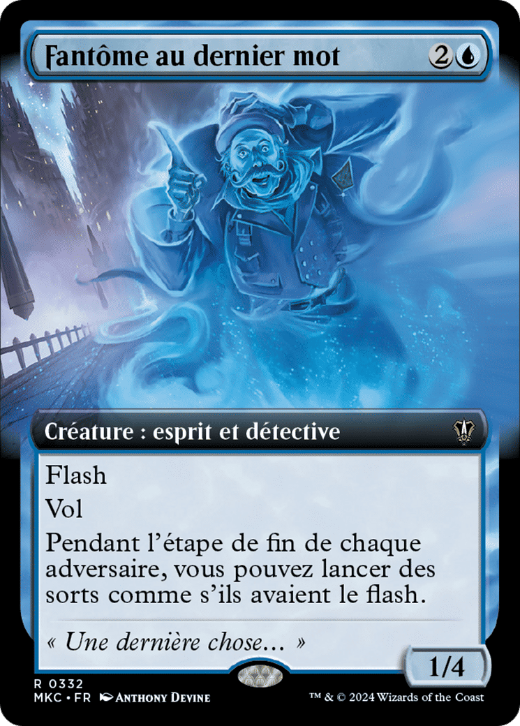 Fantôme au dernier mot — Murders at Karlov Manor Commander — Magic: The Gathering