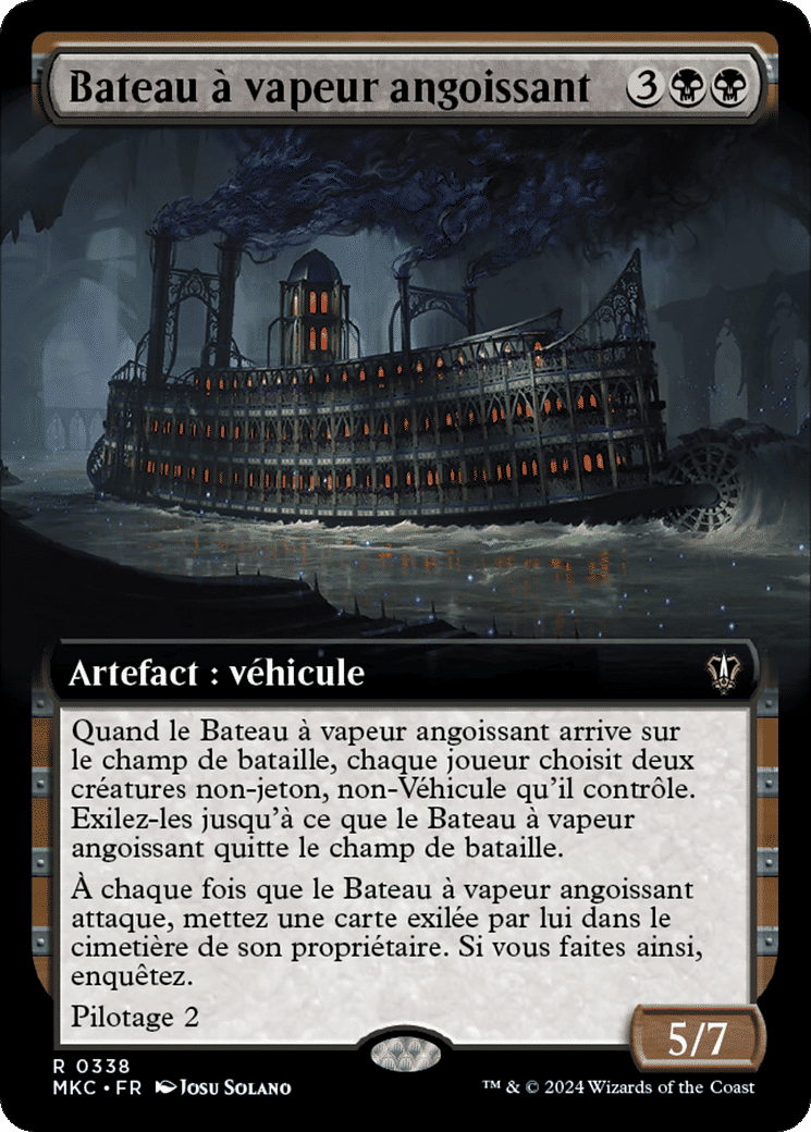 Bateau à vapeur angoissant — Murders at Karlov Manor Commander — Magic: The Gathering