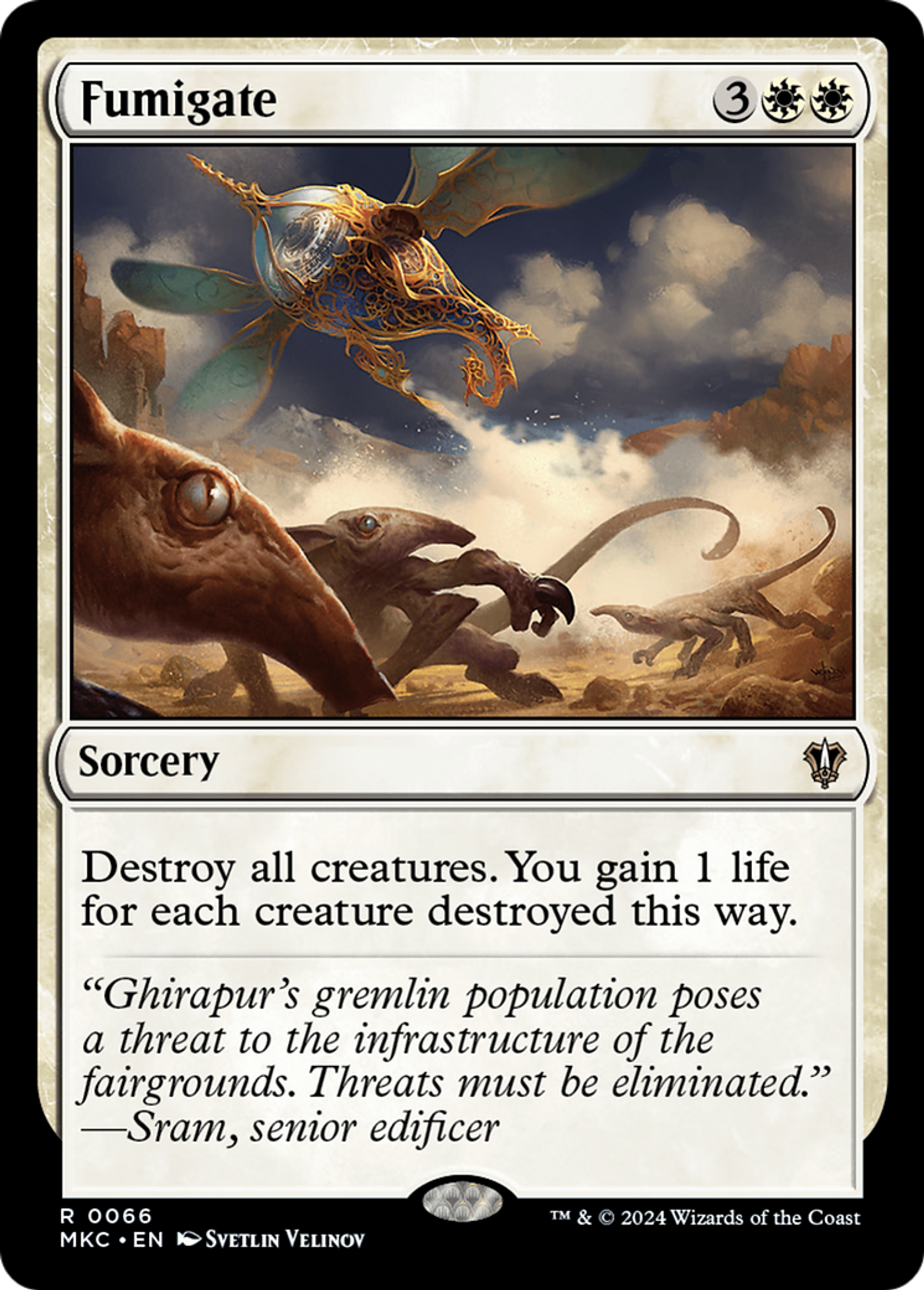 Fumigate — Murders at Karlov Manor Commander — Magic: The Gathering