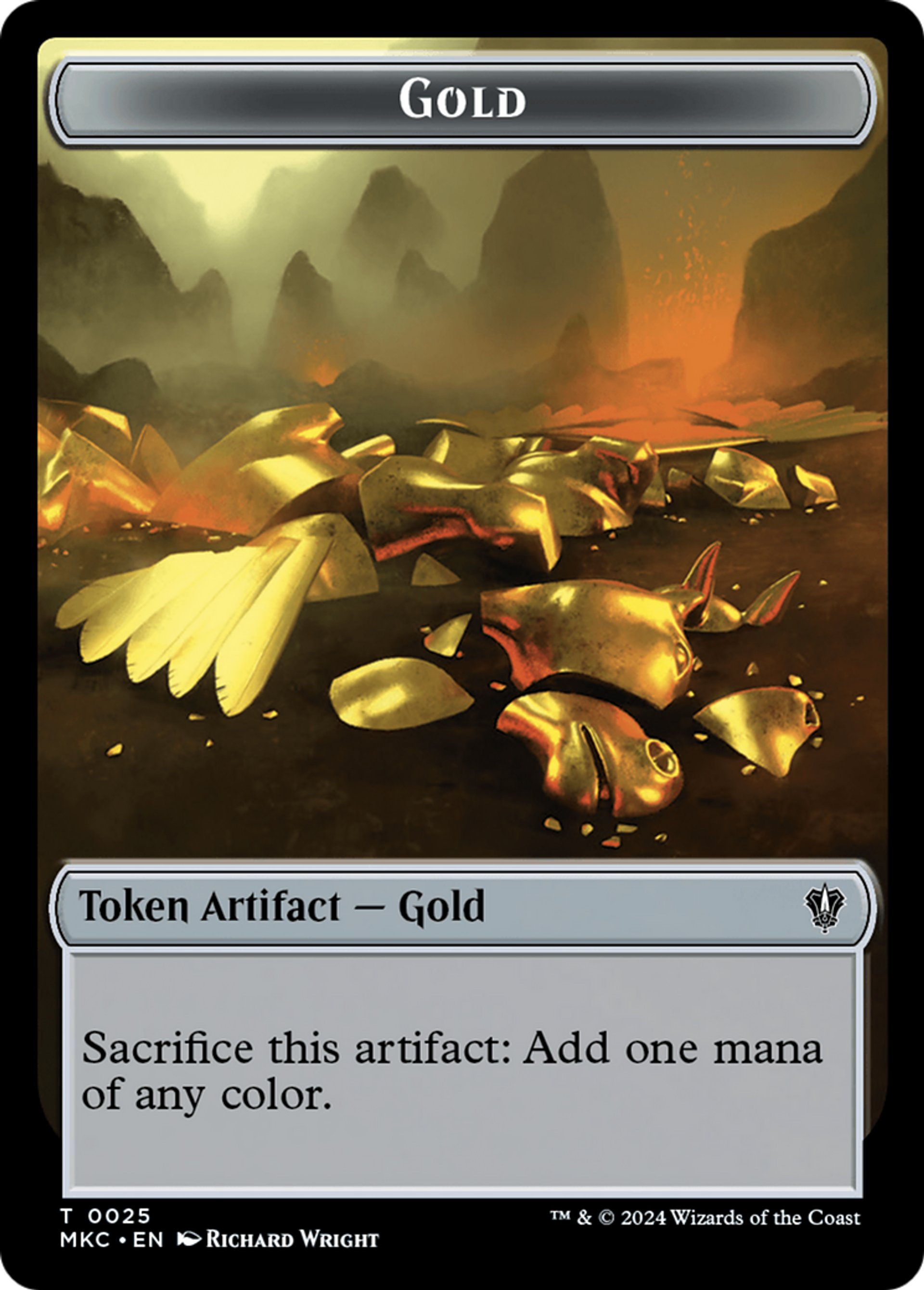 Gold — Murders at Karlov Manor Commander — Magic: The Gathering