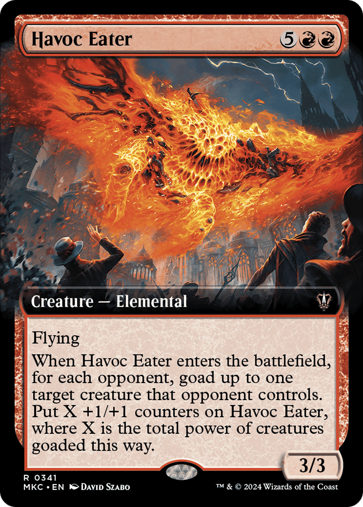 Havoc Eater — Murders at Karlov Manor Commander — Magic: The Gathering