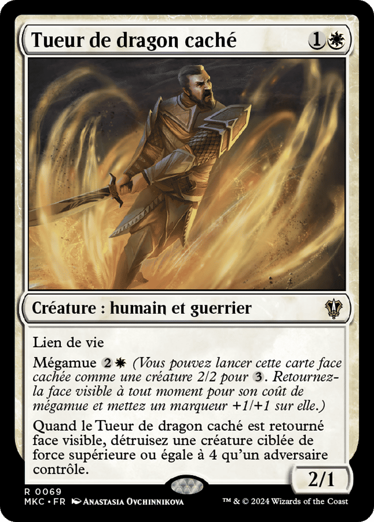 Tueur de dragon caché — Murders at Karlov Manor Commander — Magic: The Gathering