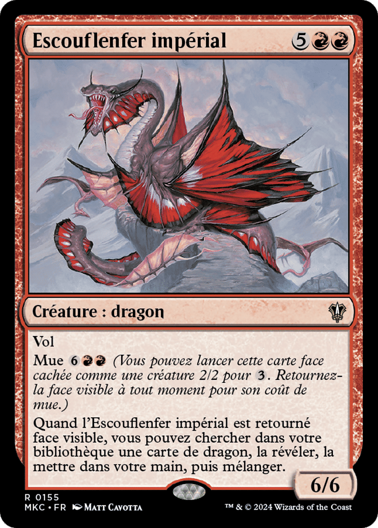 Escouflenfer impérial — Murders at Karlov Manor Commander — Magic: The Gathering