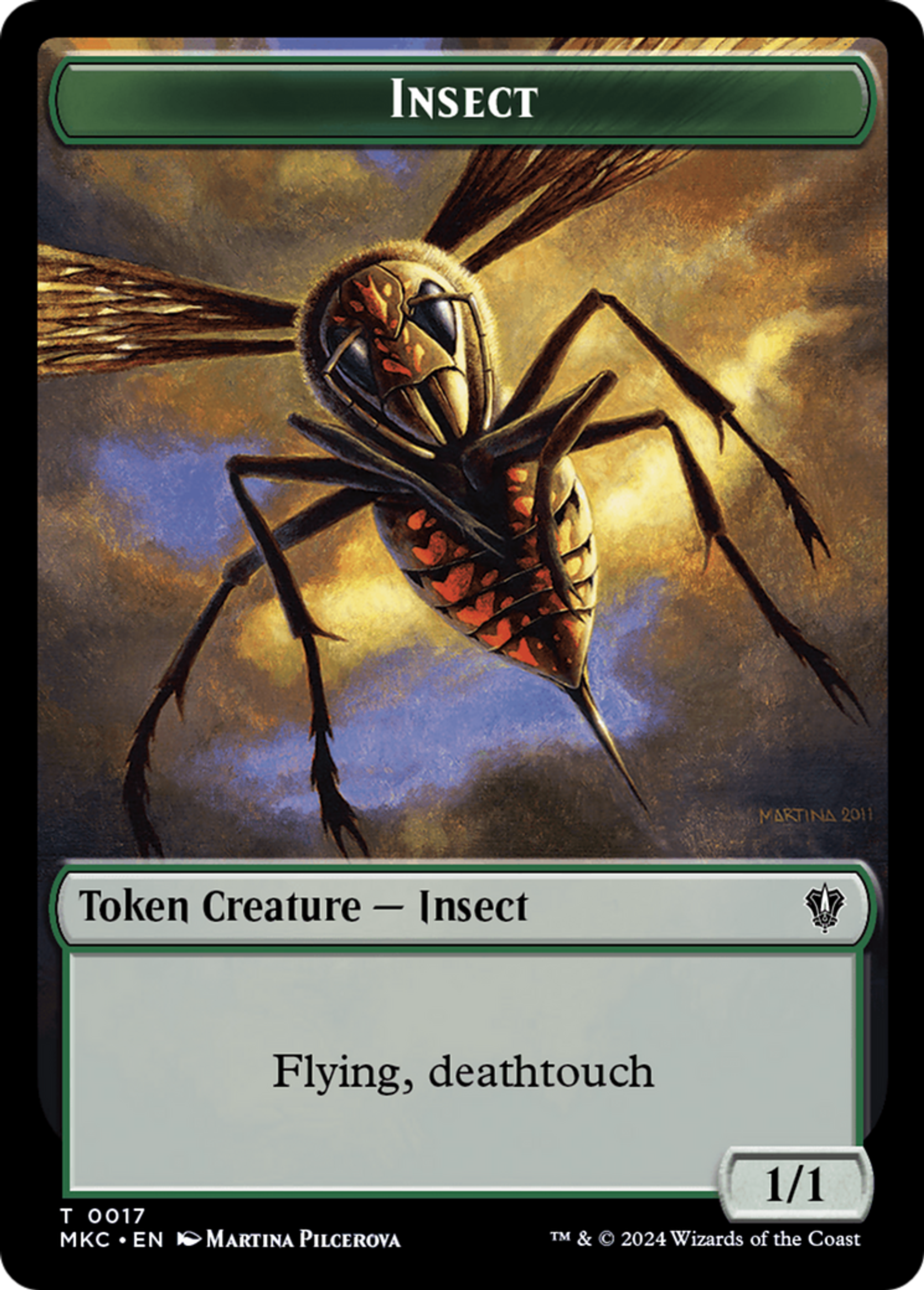 Insect — Murders at Karlov Manor Commander — Magic: The Gathering