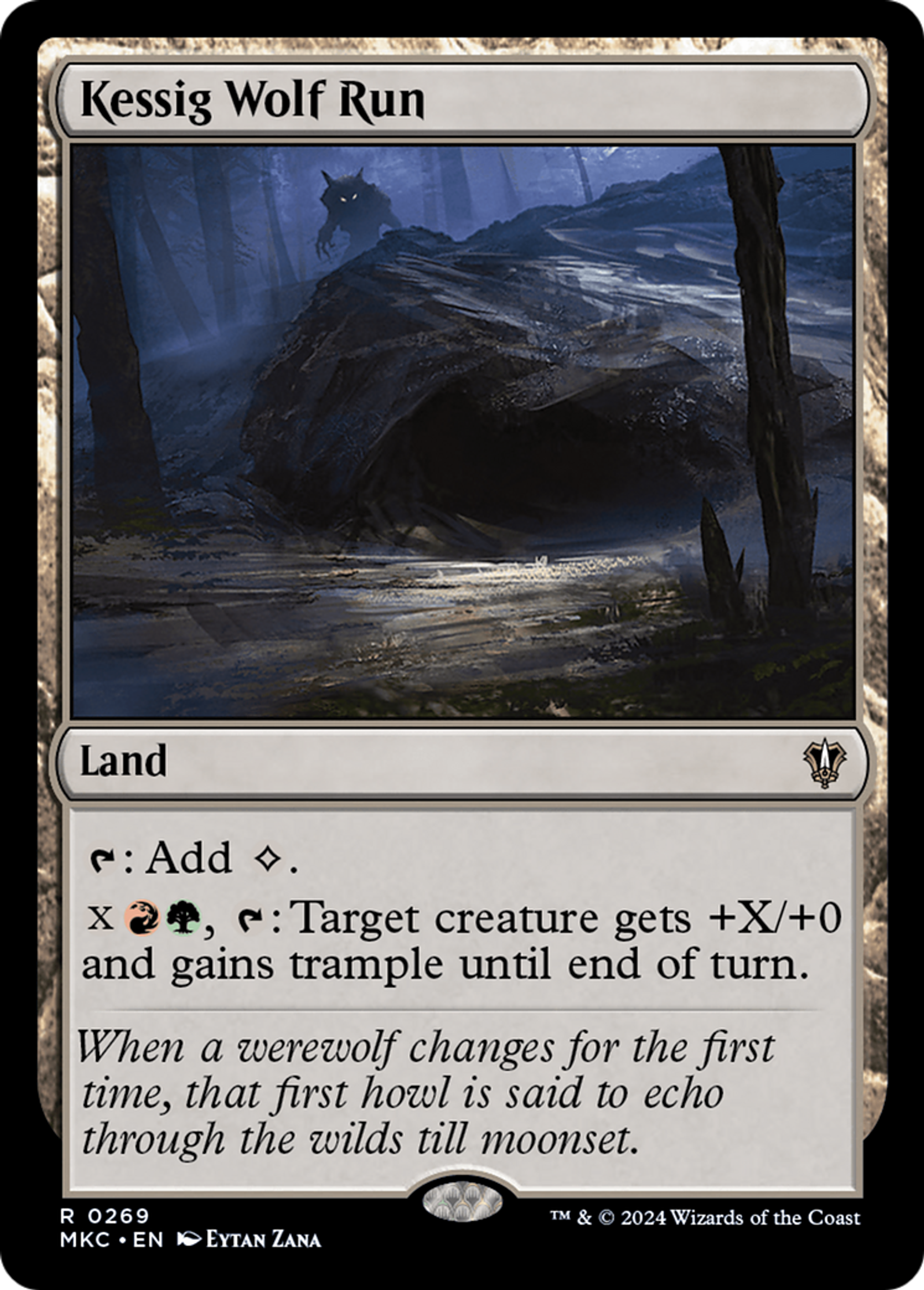 Kessig Wolf Run — Murders at Karlov Manor Commander — Magic: The Gathering