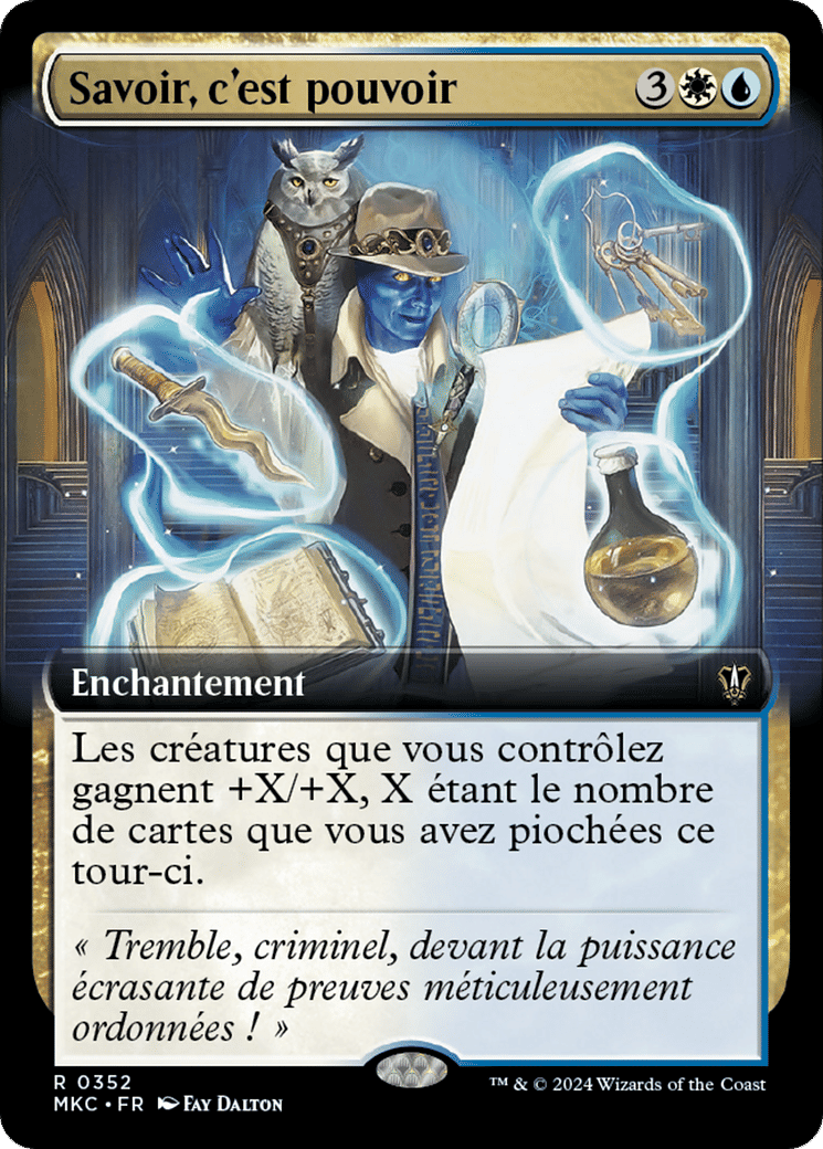 Savoir, c'est pouvoir — Murders at Karlov Manor Commander — Magic: The Gathering