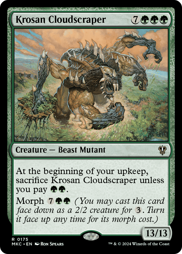 Krosan Cloudscraper — Murders at Karlov Manor Commander — Magic: The Gathering