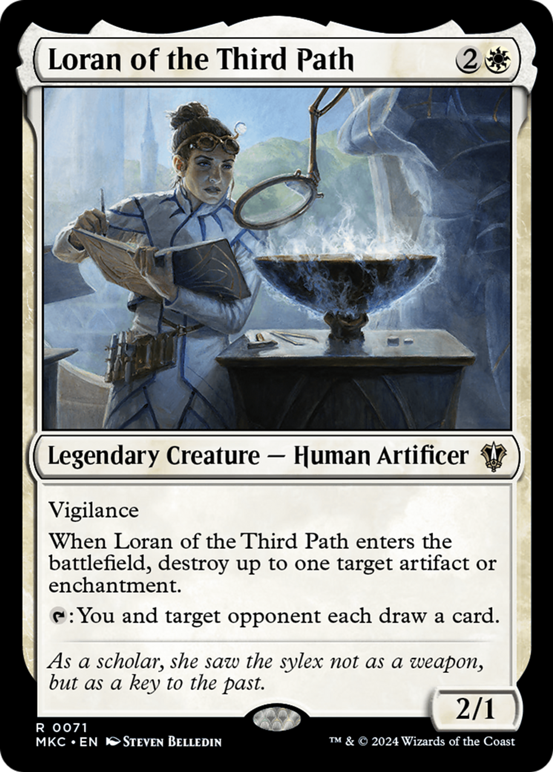 Loran of the Third Path — Murders at Karlov Manor Commander — Magic: The Gathering