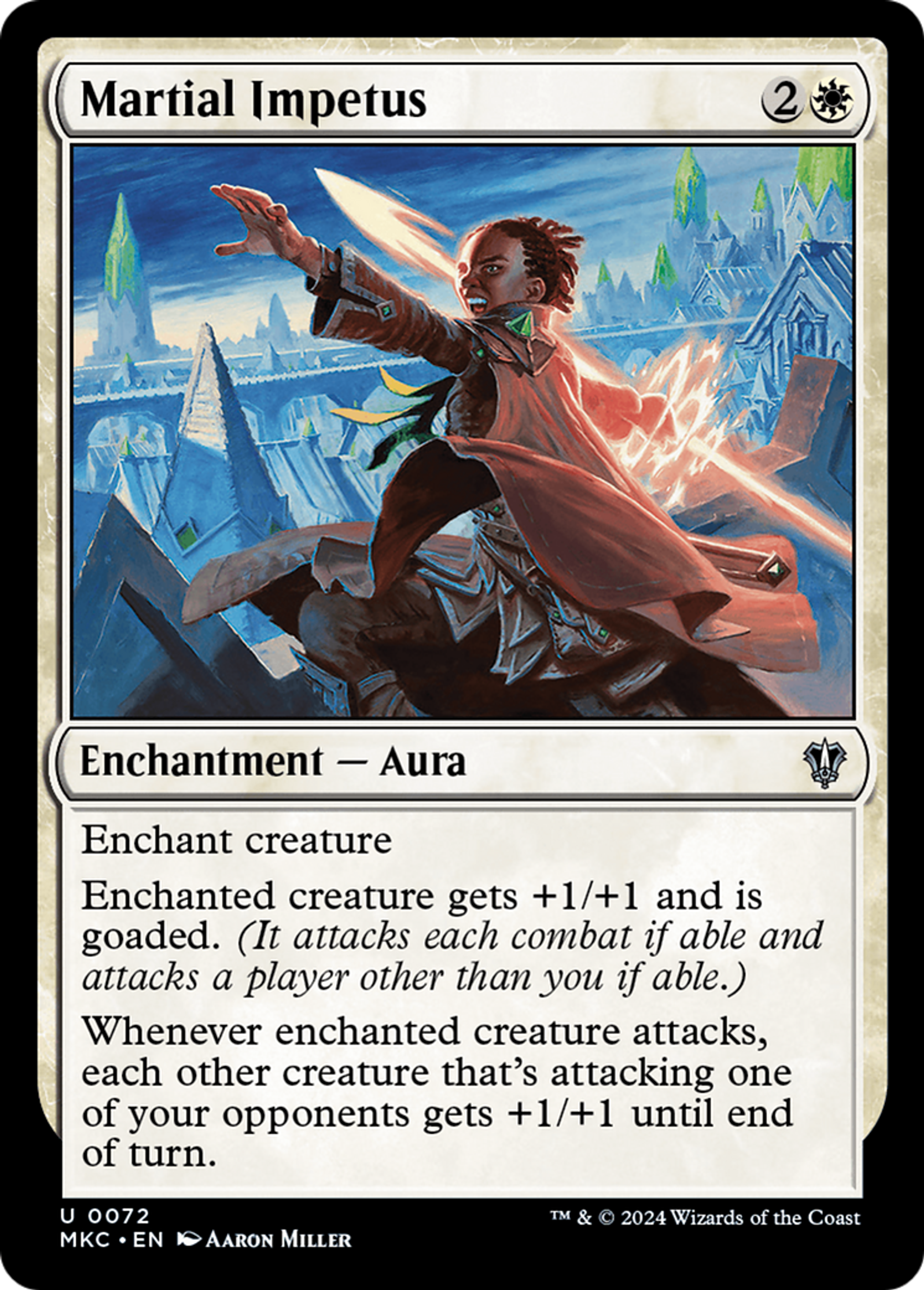Martial Impetus — Murders at Karlov Manor Commander — Magic: The Gathering