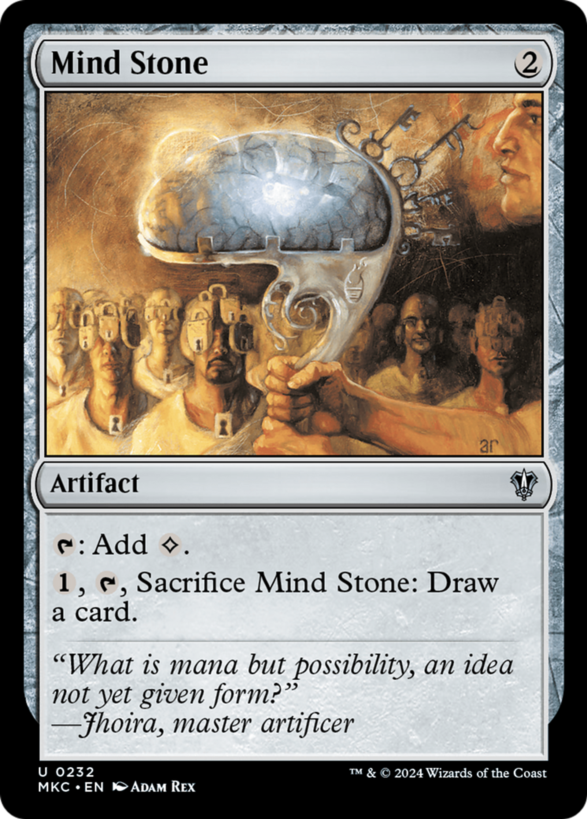 Mind Stone — Murders at Karlov Manor Commander — Magic: The Gathering