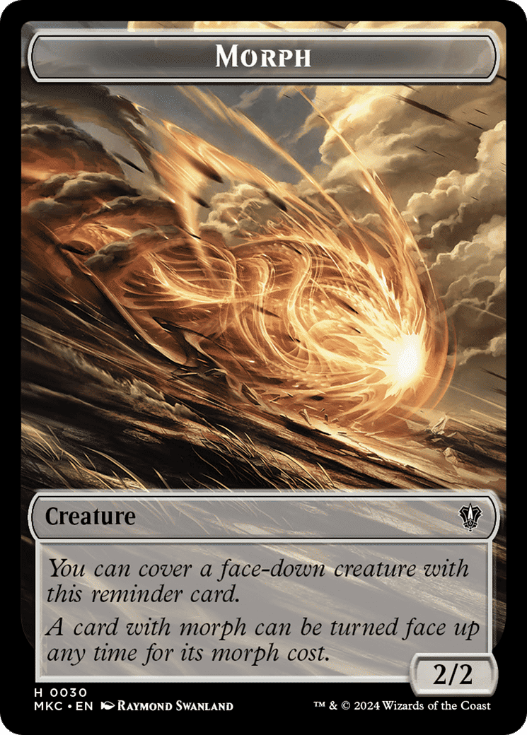 Morph — Murders at Karlov Manor Commander — Magic: The Gathering