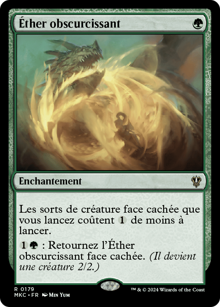 Aether obscurcissant — Murders at Karlov Manor Commander — Magic: The Gathering